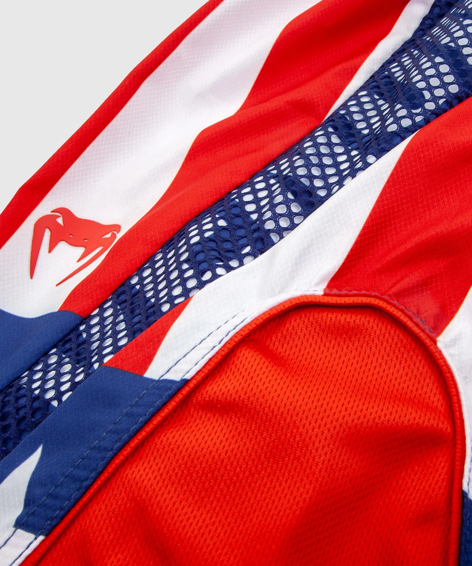 Venum Elite Boxing Shorts - USA - Red/White-Blue - Exclusive - Image 7