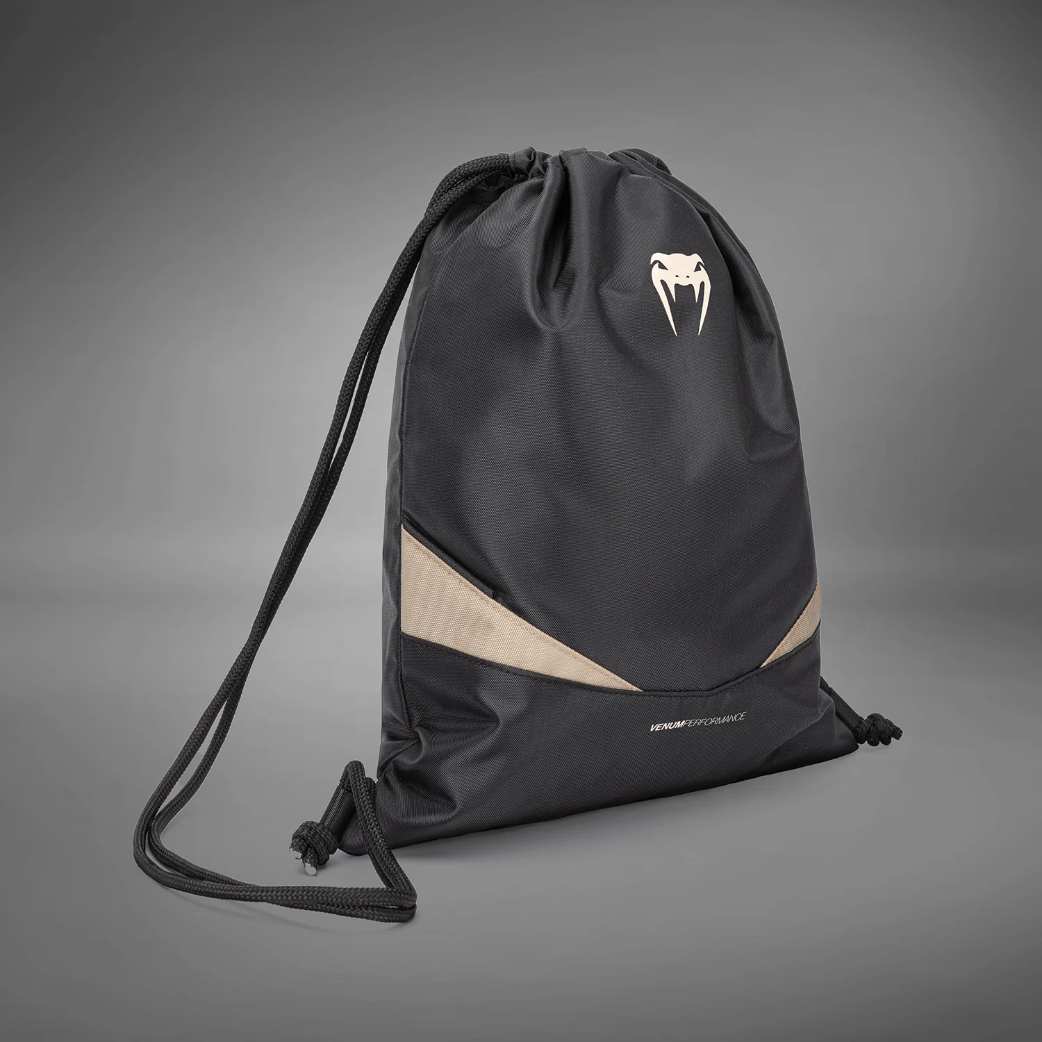 Venum Evo 2 Drawstring Bag - Black/Sand - Image 2