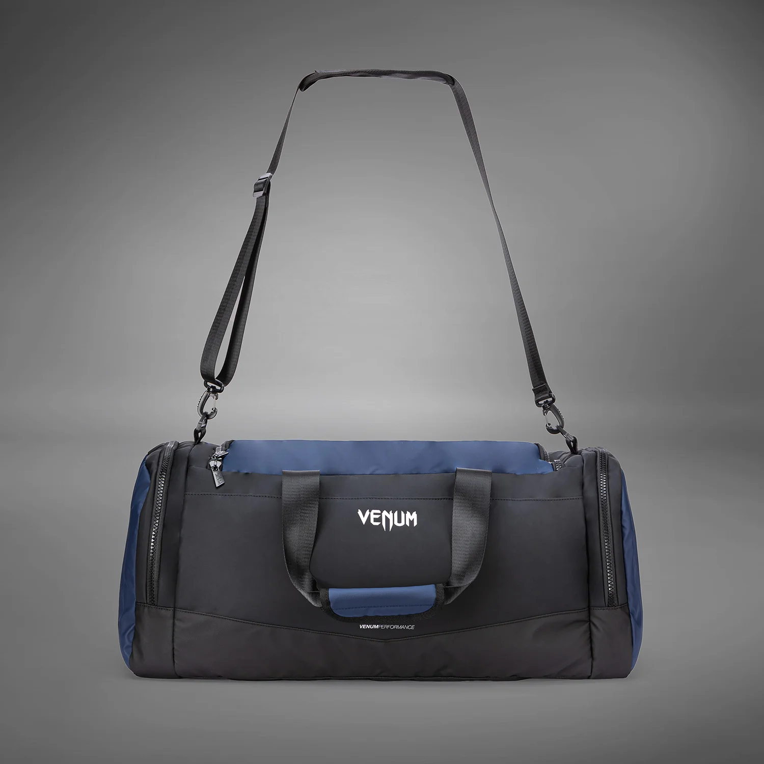 Venum Evo 2 Trainer Lite Duffle Bag - Black/Blue - Image 4