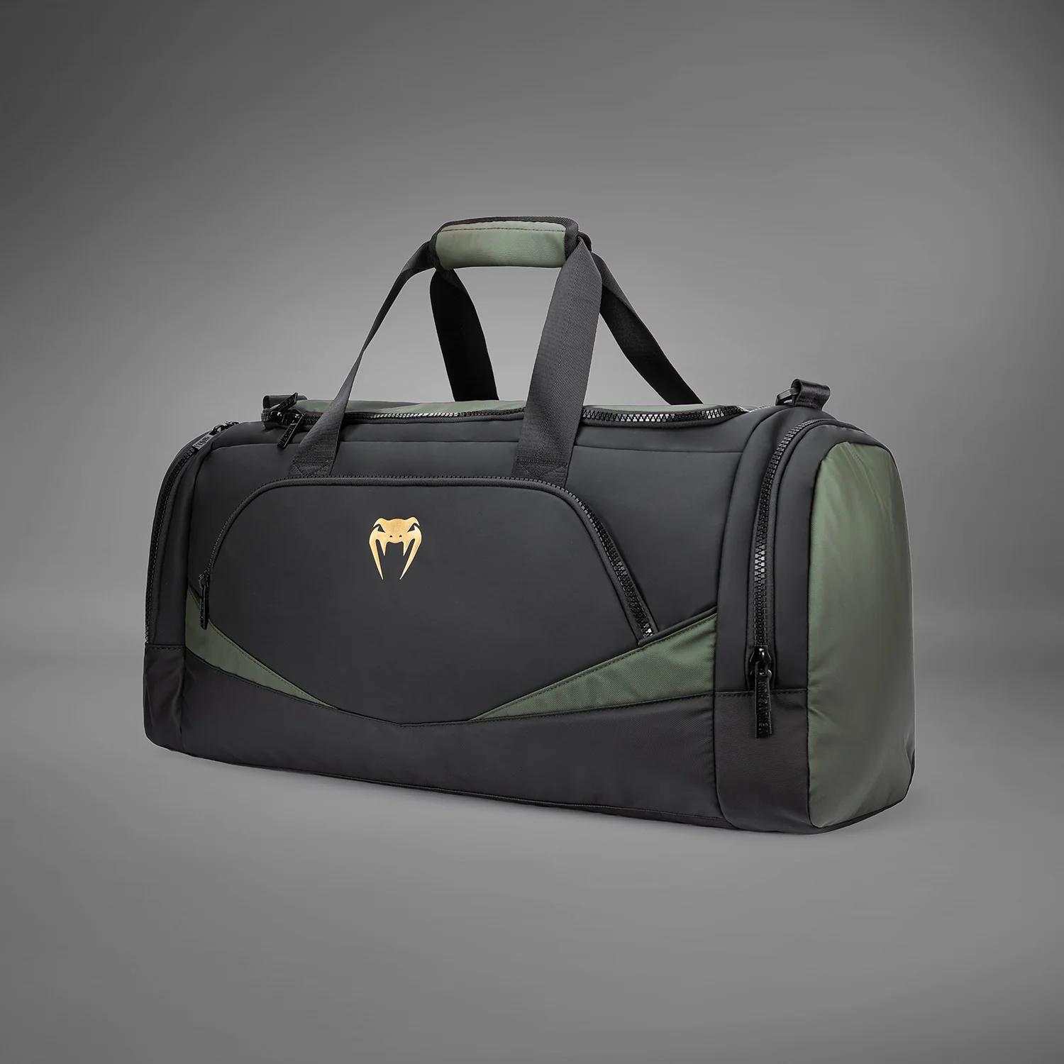 Venum Evo 2 Trainer Lite Duffle Bag - Black/Khaki - Image 6