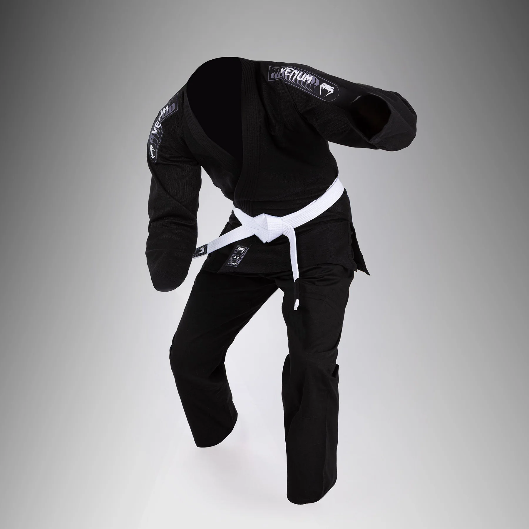 Venum First BJJ GI - Black - Image 3