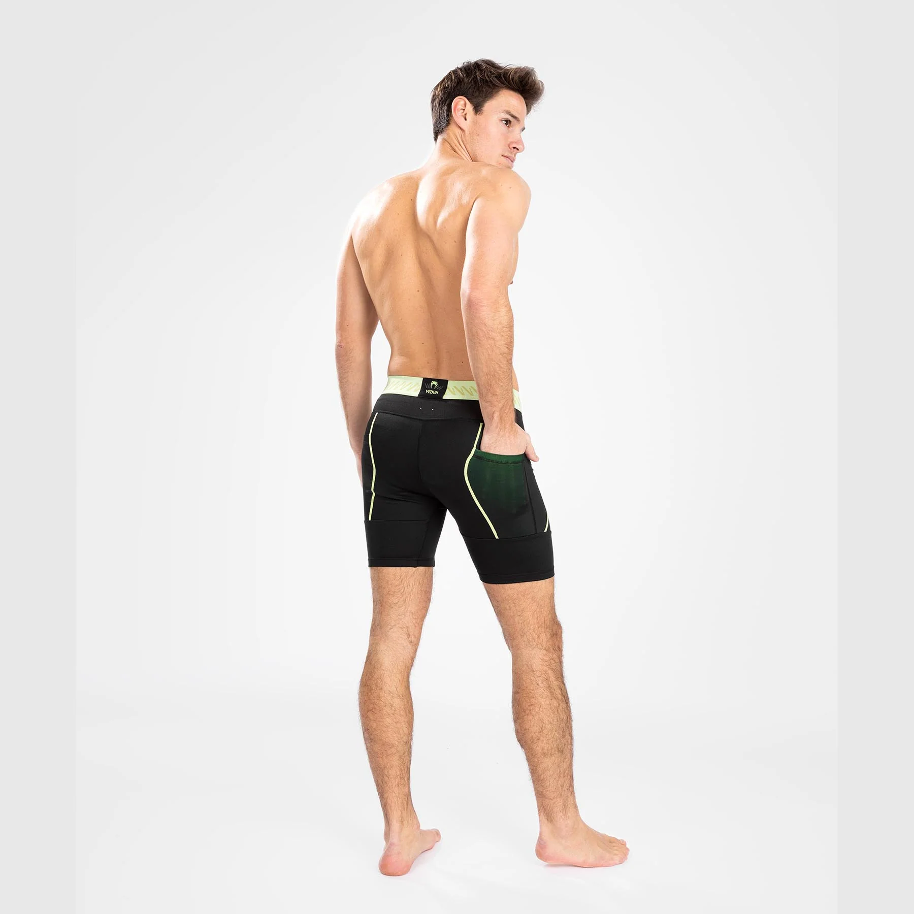 Venum Fusion 2.0 Men’s Vale Tudo - Black/Yellow - Image 2