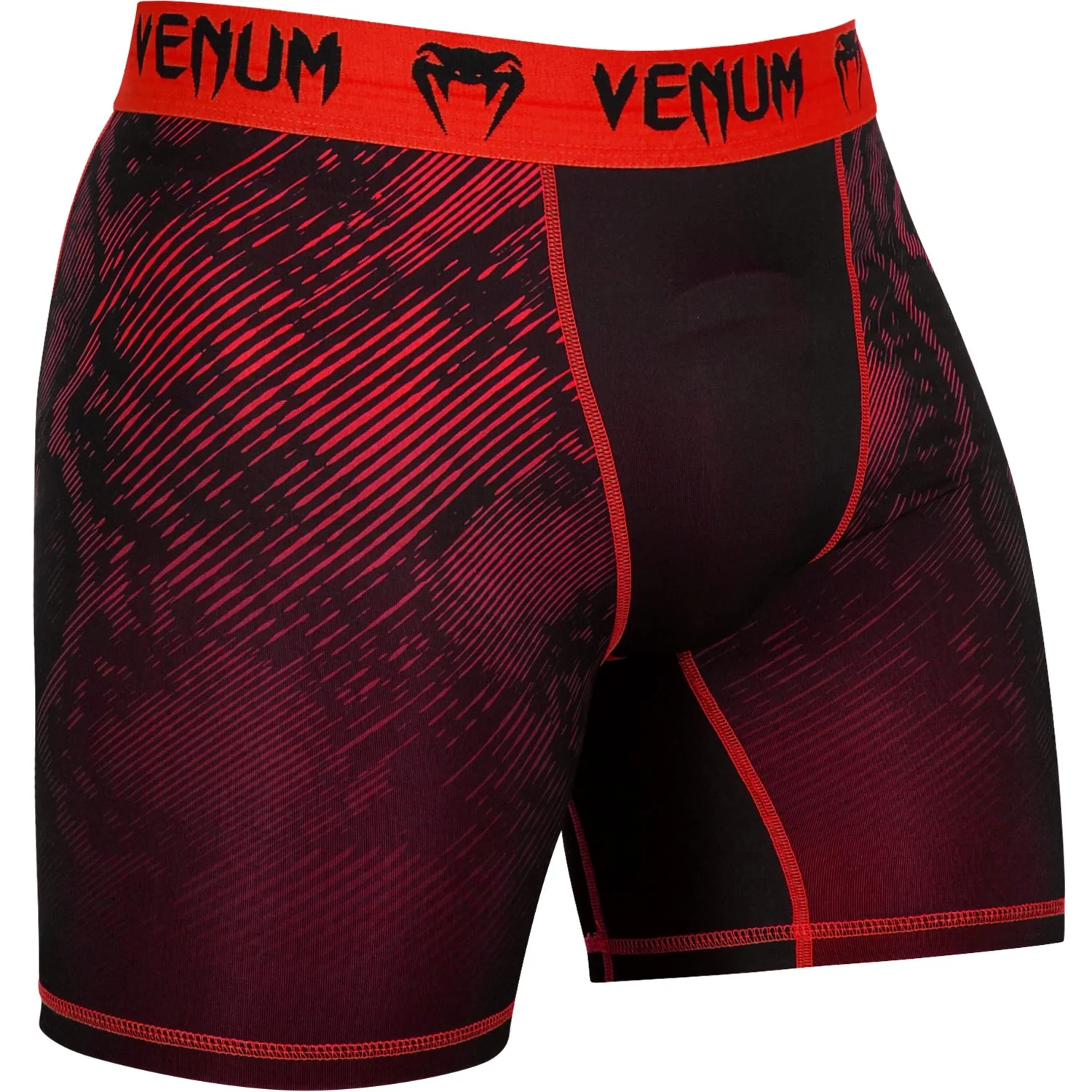 Venum Fusion Compression Shorts - Black/Red - Image 2
