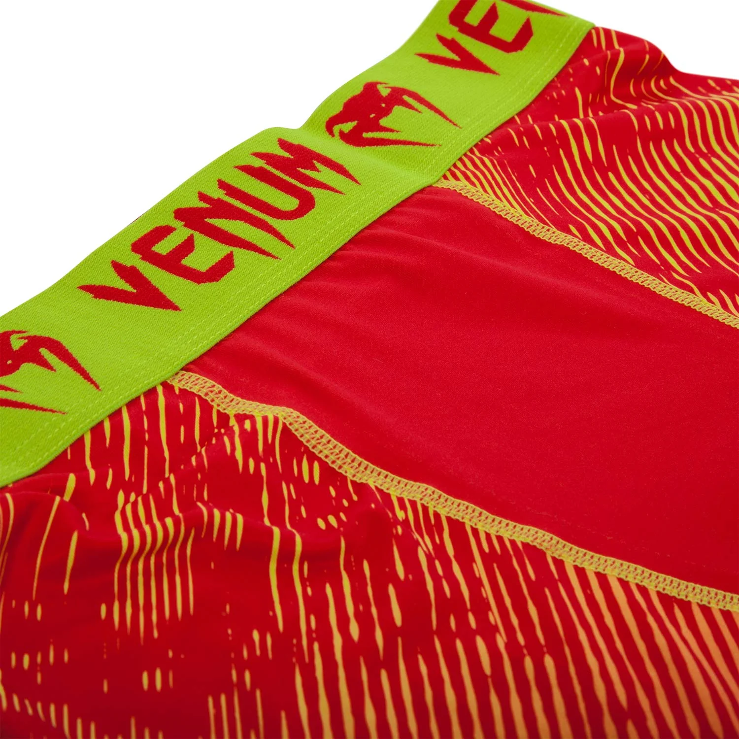 Venum Fusion Compression Shorts - Orange/Yellow - Image 5