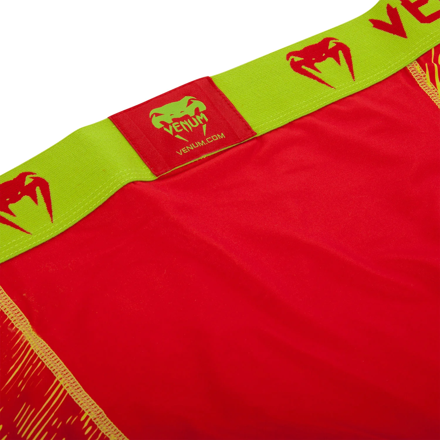 Venum Fusion Compression Shorts - Orange/Yellow - Image 6