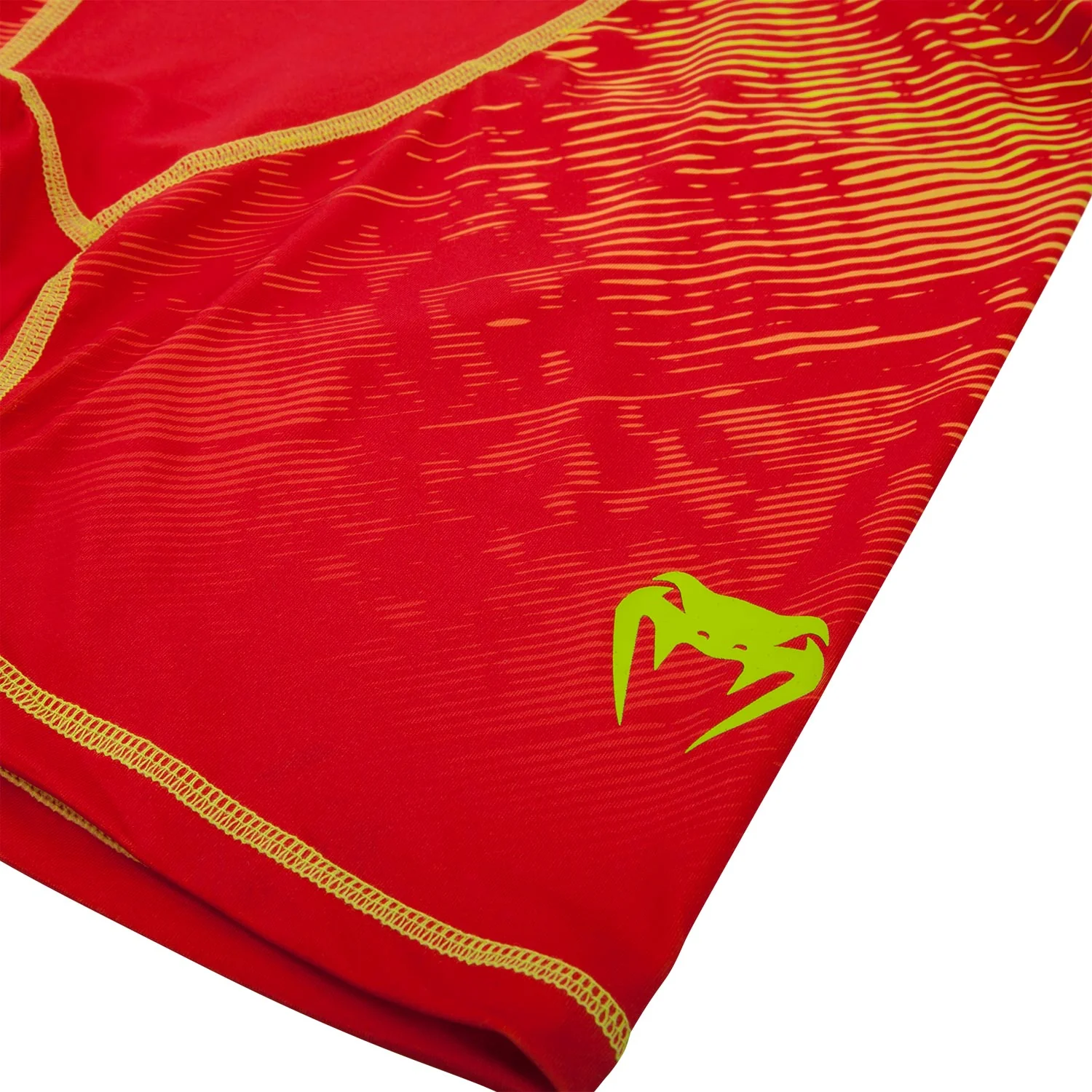 Venum Fusion Compression Shorts - Orange/Yellow - Image 7