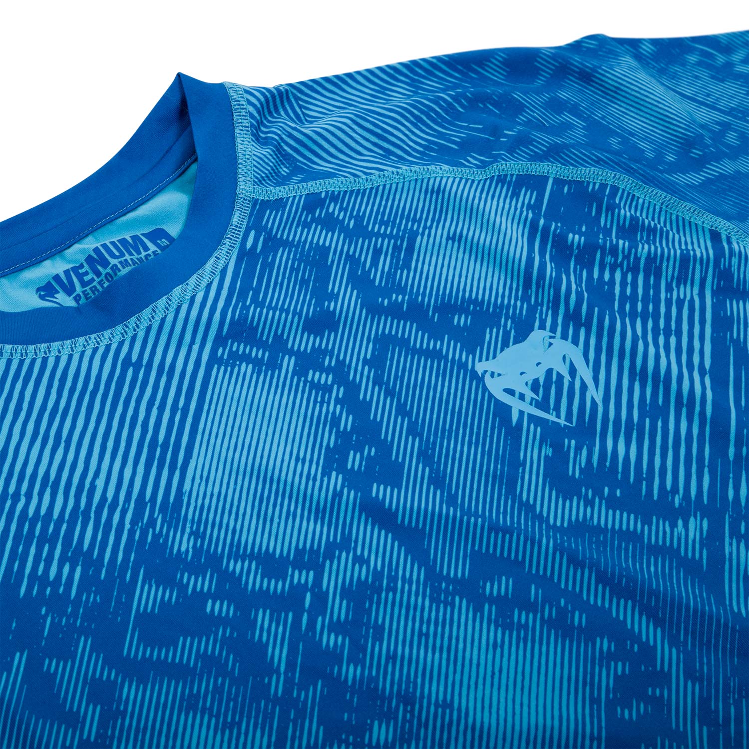 Venum Fusion Compression T-shirt - Short Sleeves - Blue - Image 8
