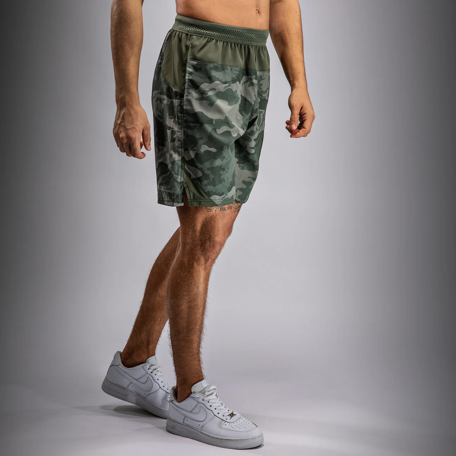 Venum G-Fit Air Men's Training Shorts - Army Camo - Image 2