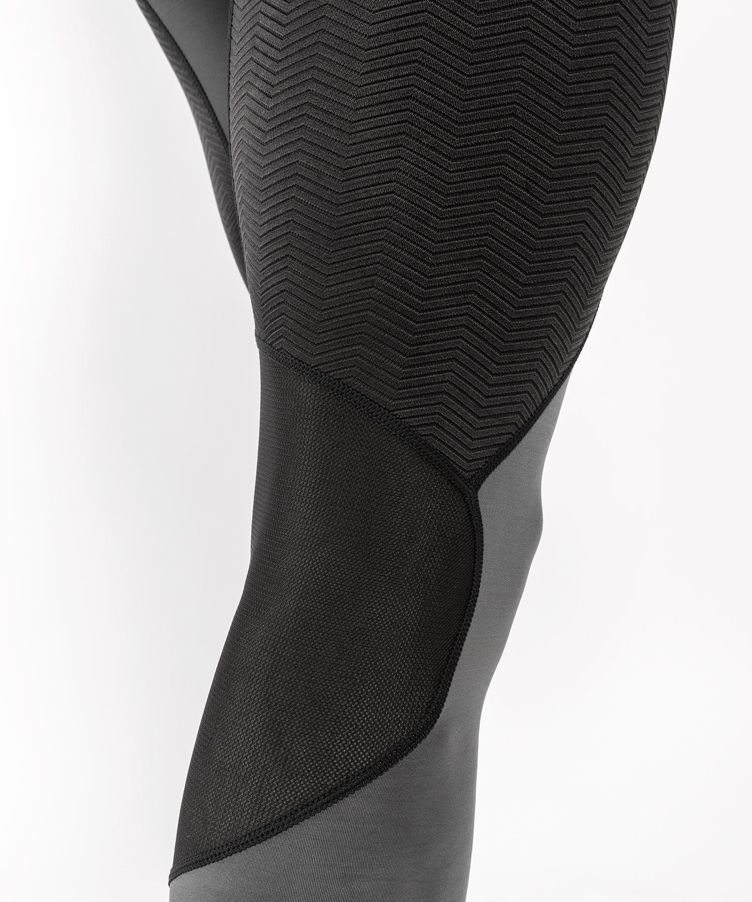 Venum G-Fit Compression Tights - Grey/Black - Image 13