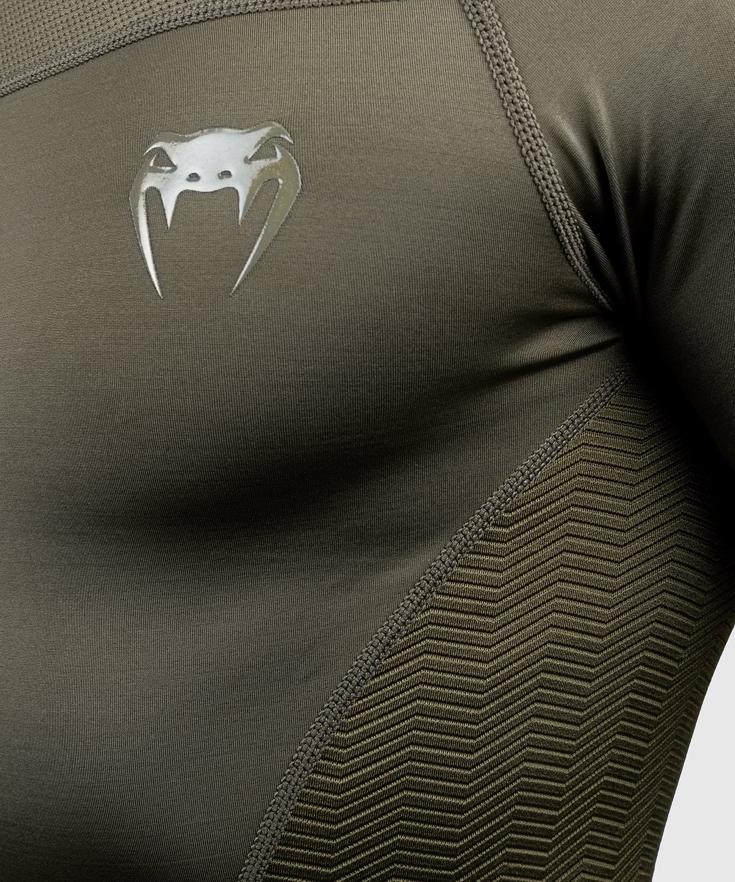 Venum G-Fit Rashguard - Long Sleeves - Khaki - Image 4