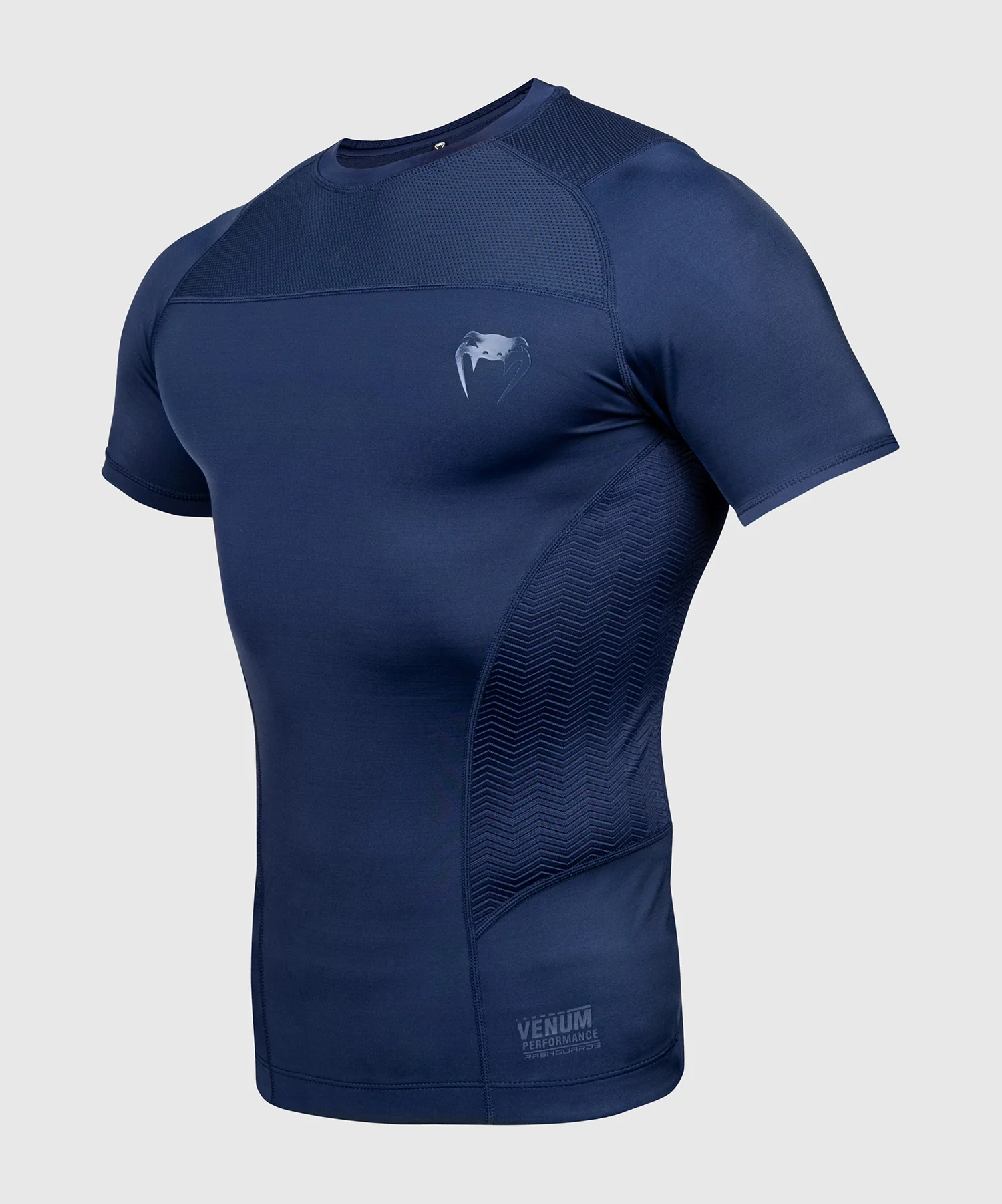 Venum G-Fit Rashguard - Short Sleeves - Navy - Image 3