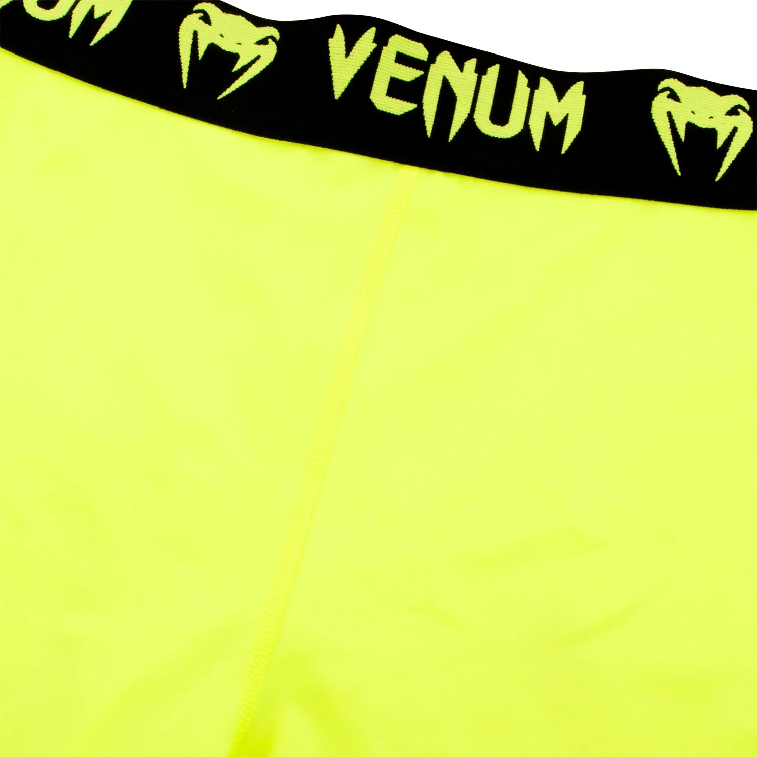 Venum Giant Compression Tights - Neo Yellow/Black - Image 5