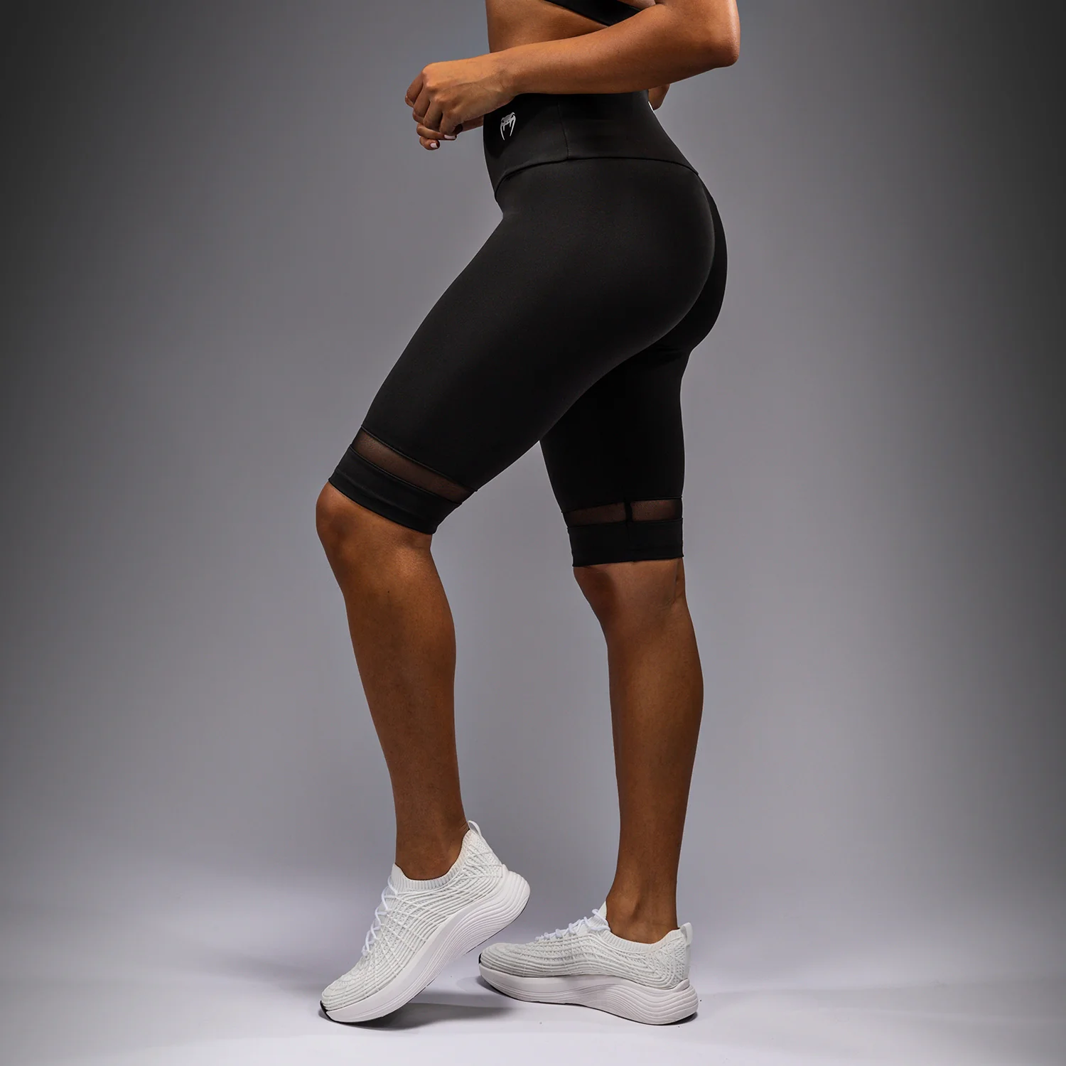 Venum Halo Women's Compression Shorts - Black - Image 2