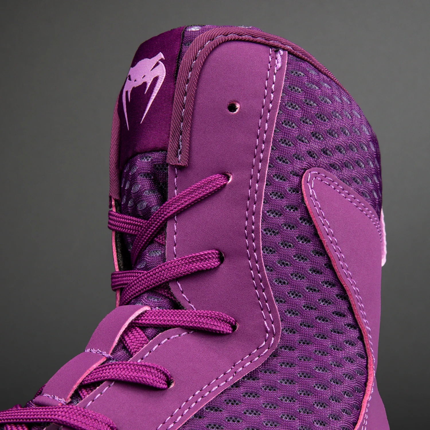 Venum Iris Boxing Shoes - Plum - Image 7