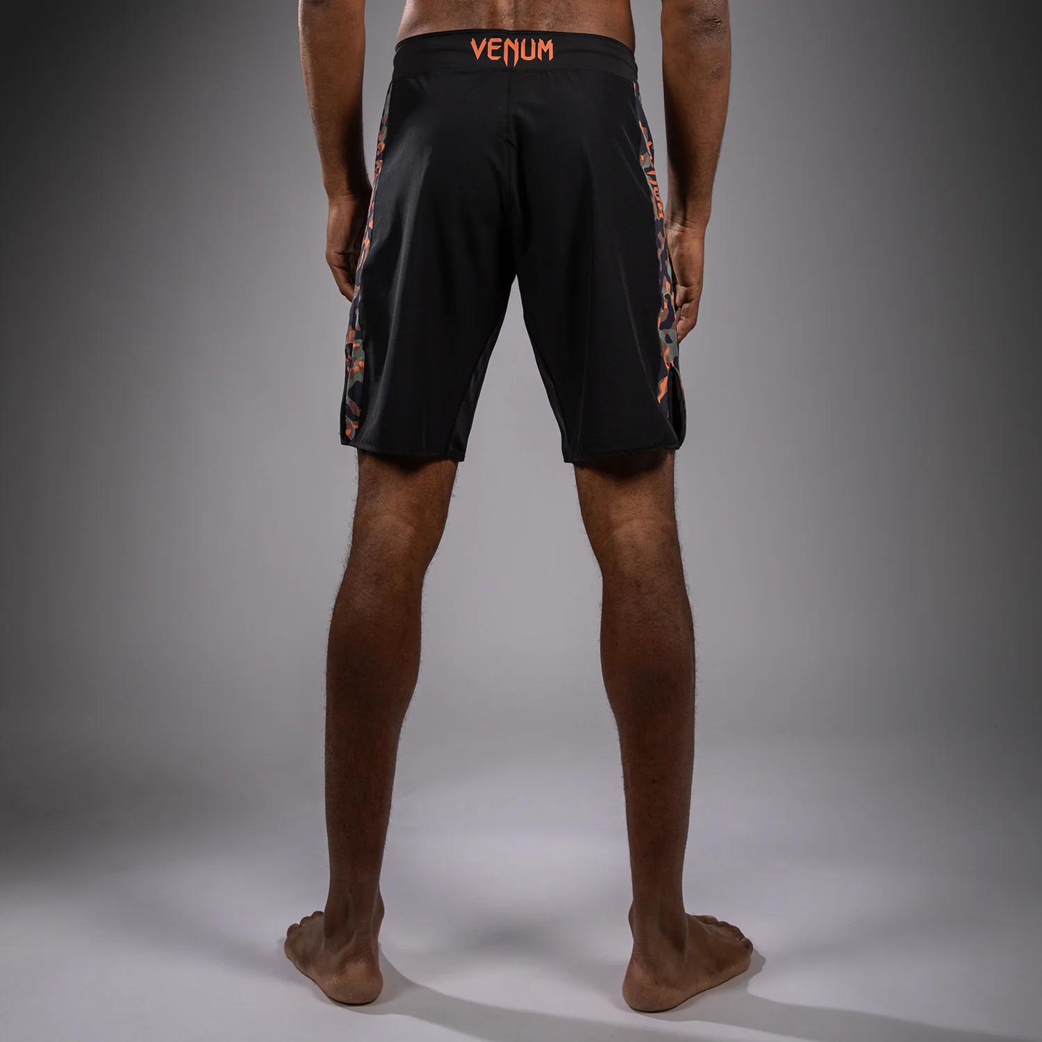 Venum Jungle Ops FightShorts - Black/Khaki Camo - Image 3