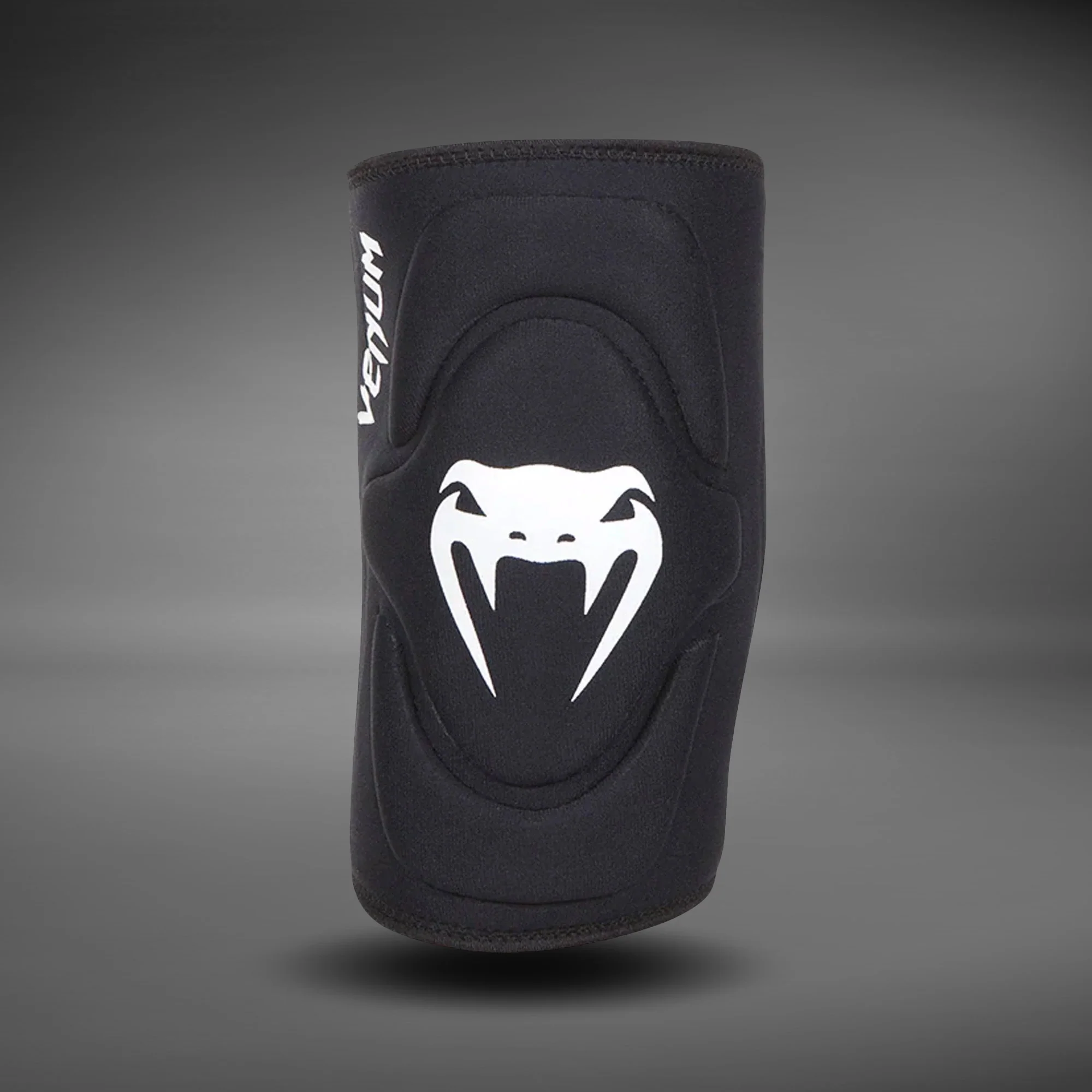 Venum Kontact Lycra/Gel Knee Pads - Black - Image 2