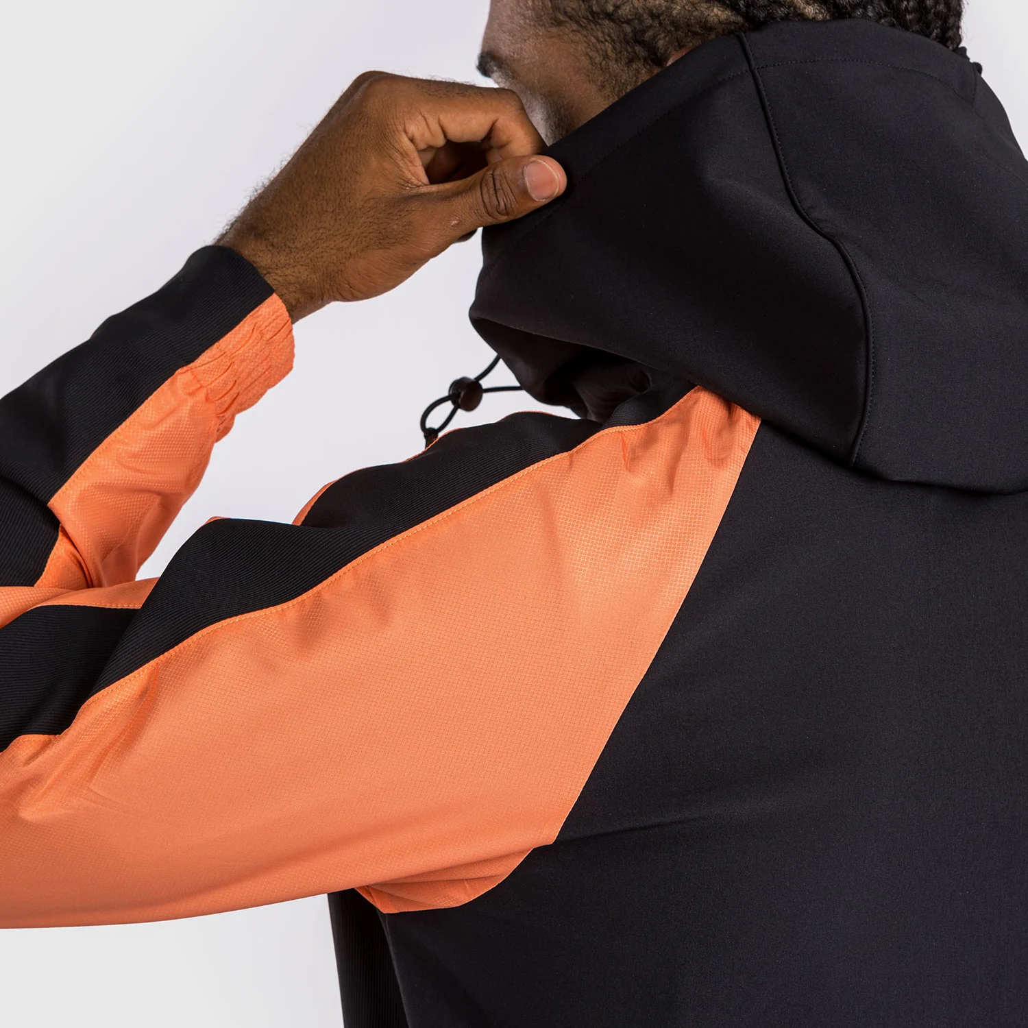 Venum Laser 3.0 Track Jacket - Black/Orange - Image 6