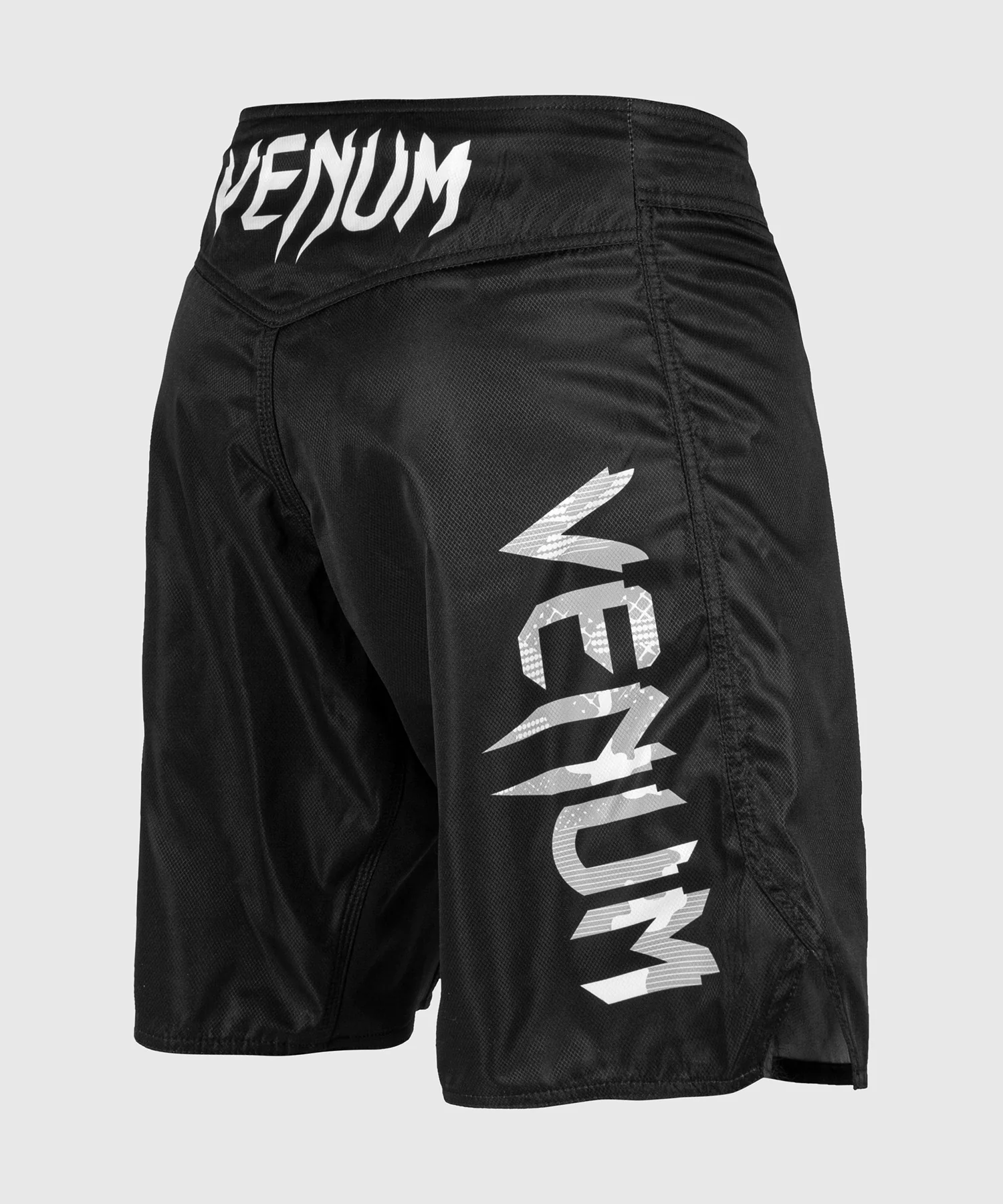 Venum Light 3.0 Fightshorts - Black/White Camo - Image 9