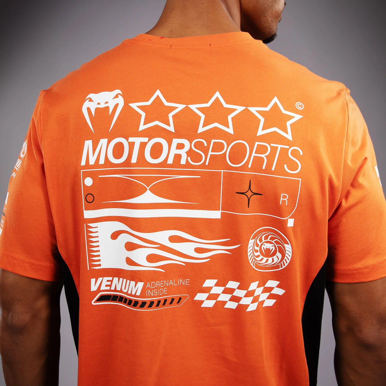 Venum Motorsport T-Shirt - Tangerine - Image 8