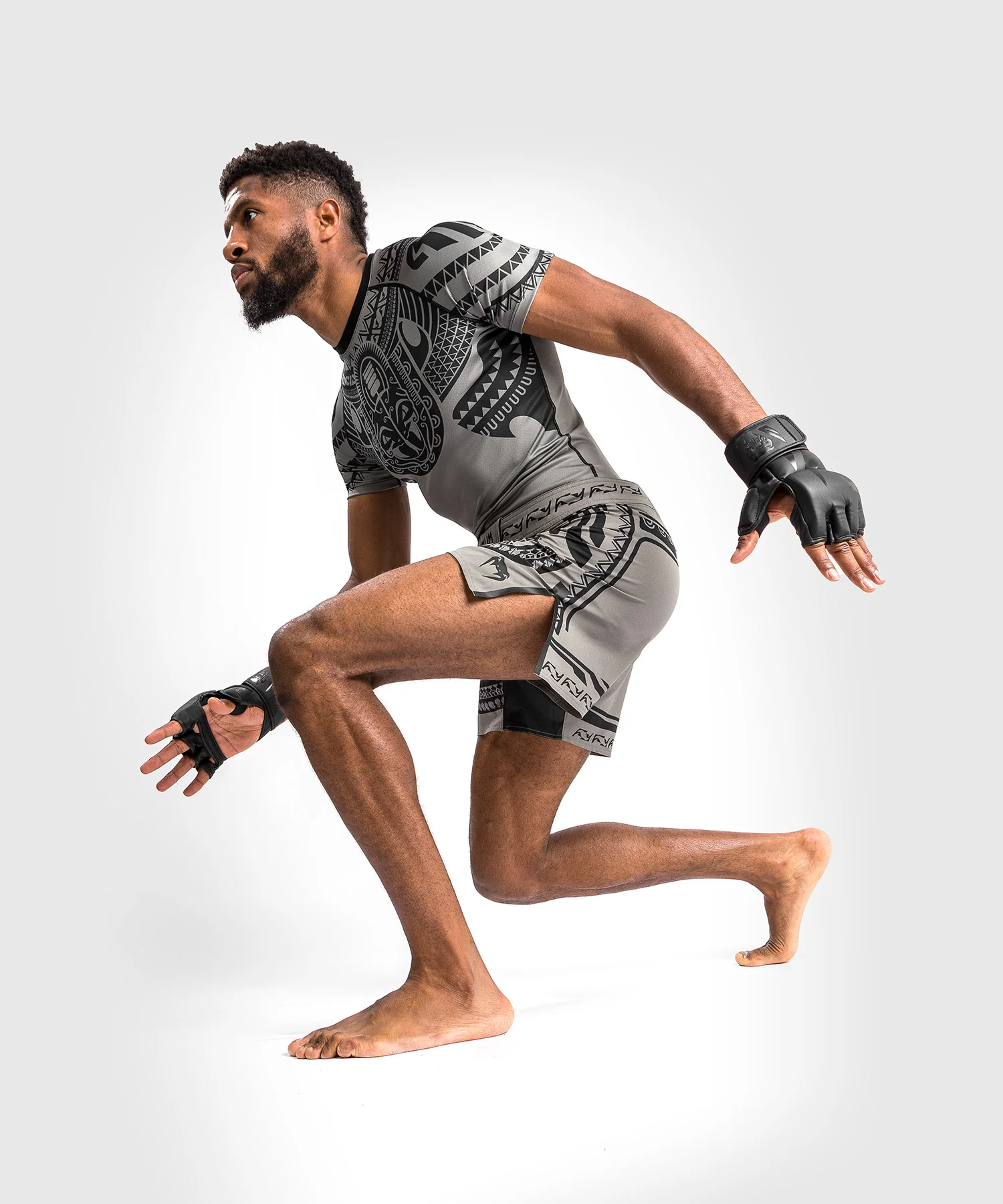 Venum Nakahi Fightshort - Grey - Image 4