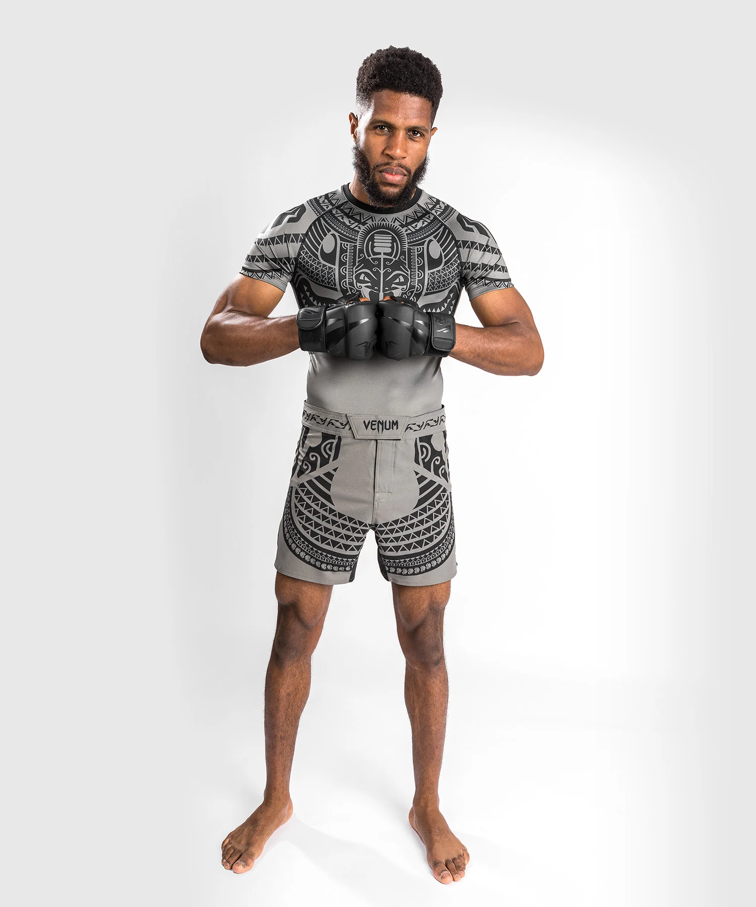 Venum Nakahi Fightshort - Grey - Image 5