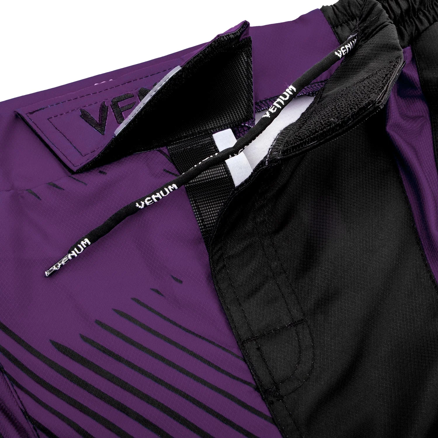 Venum NoGi 2.0 Fightshorts - Black/Purple - Image 4