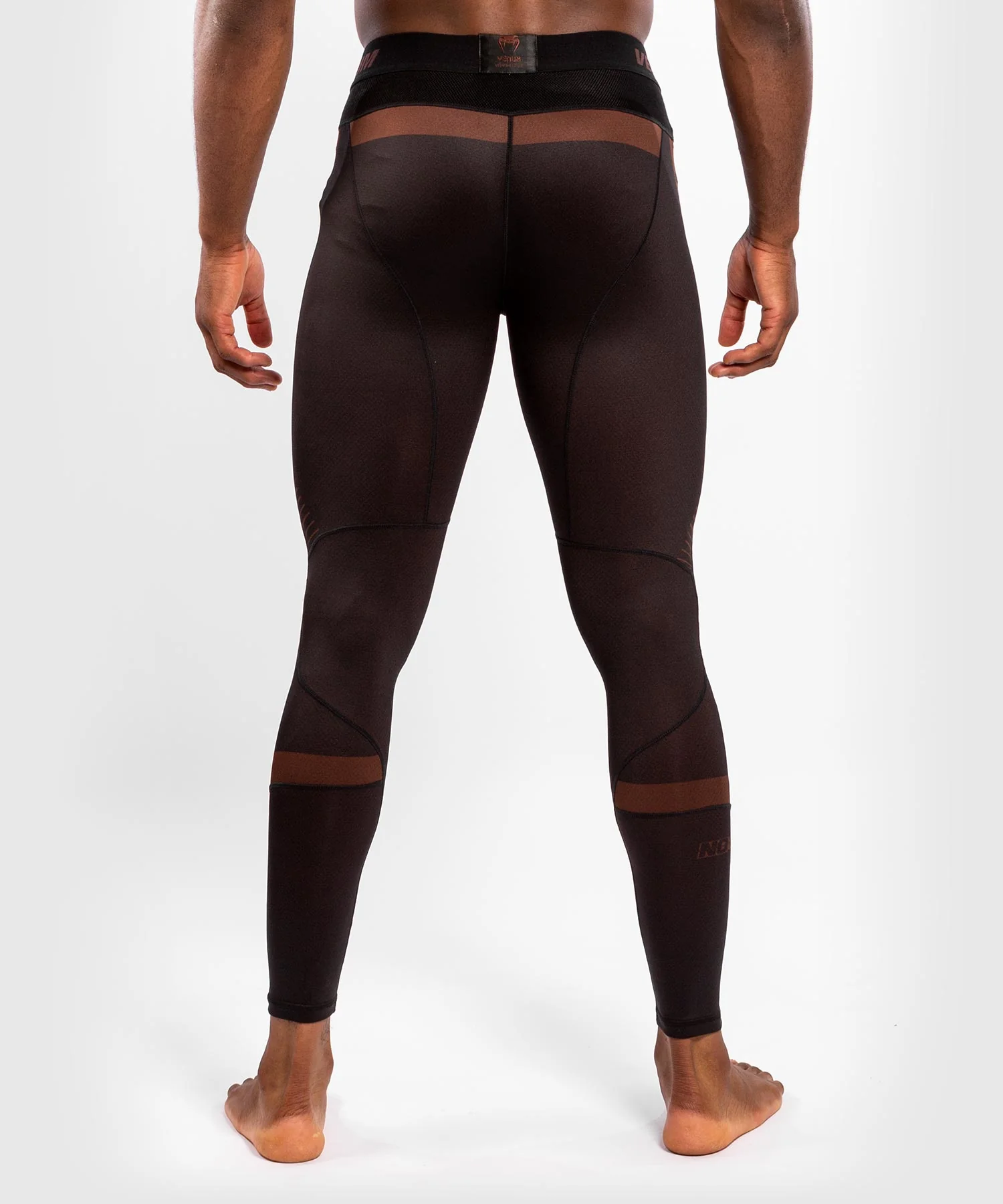 Venum NoGi 3.0 Compression Tights - Black/Brown - Image 2
