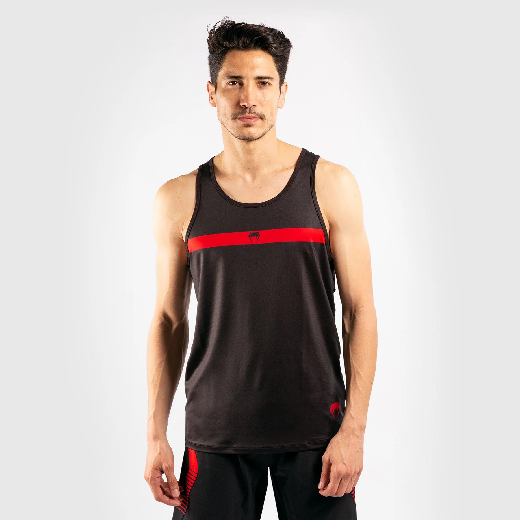 Venum NoGi 3.0 Dry Tech Tank Top - Black/Red
