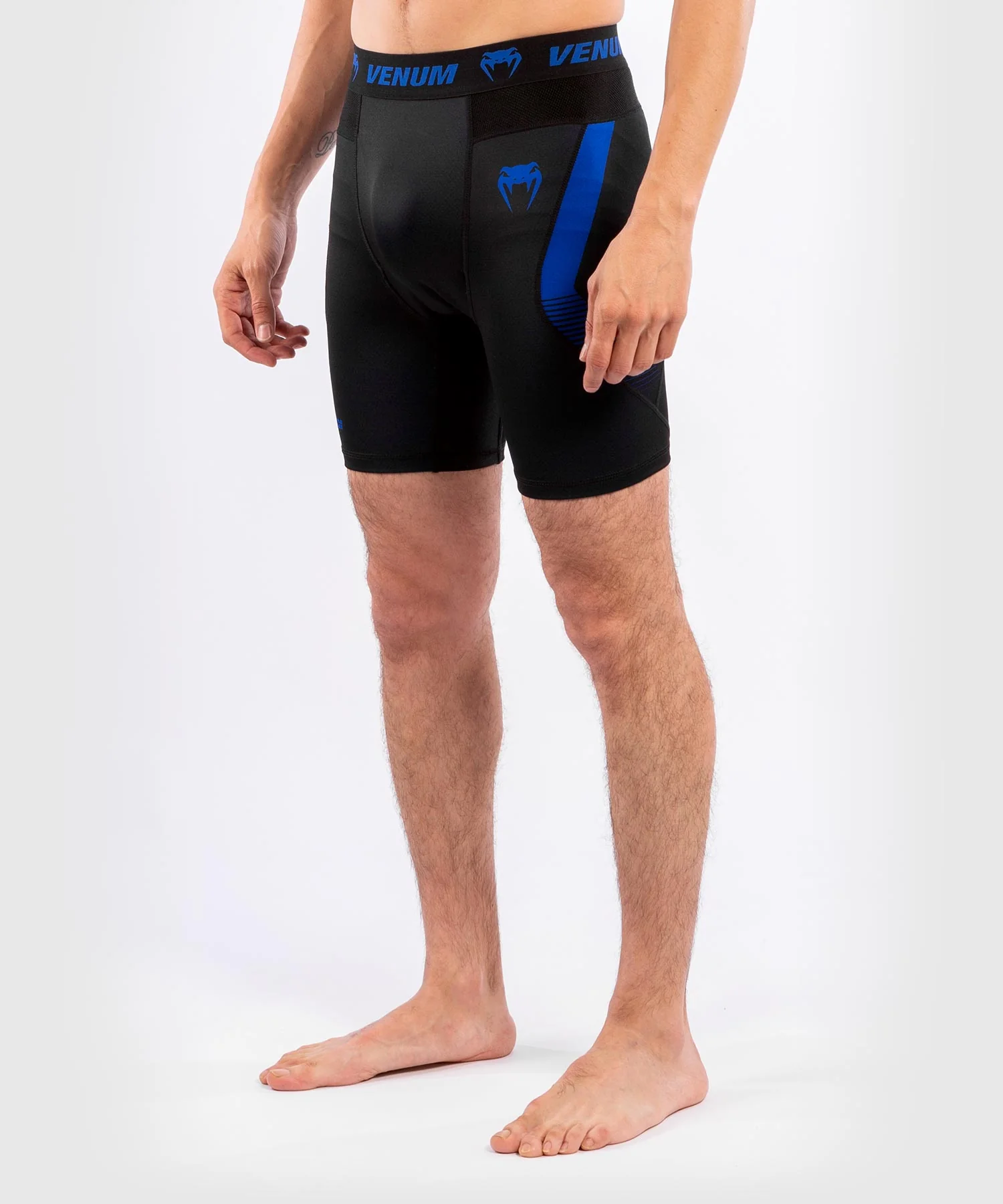 Venum NoGi 3.0 Vale Tudo Shorts - Black/Blue - Image 2