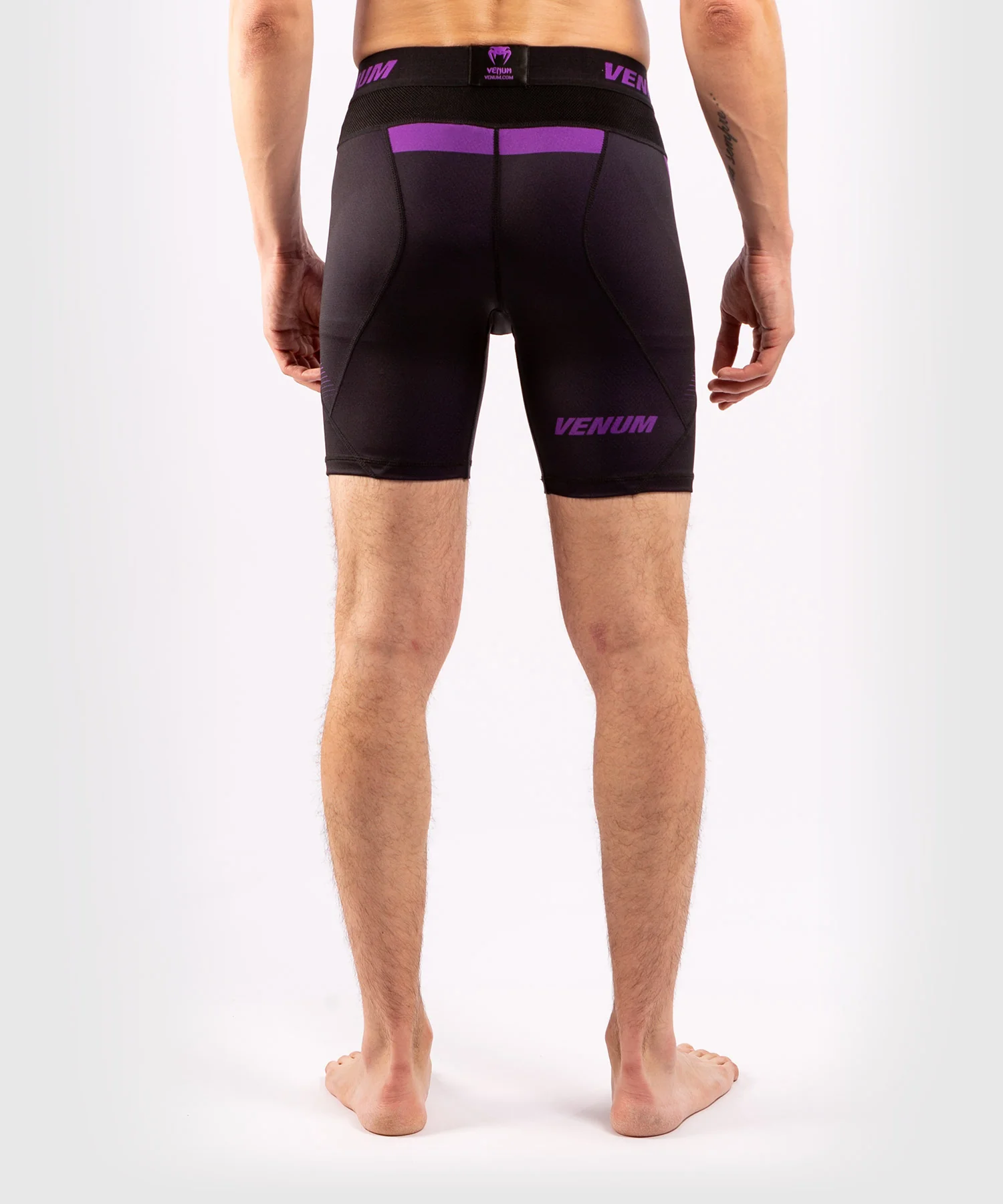 Venum NoGi 3.0 Vale Tudo Shorts - Black/Purple - Image 4