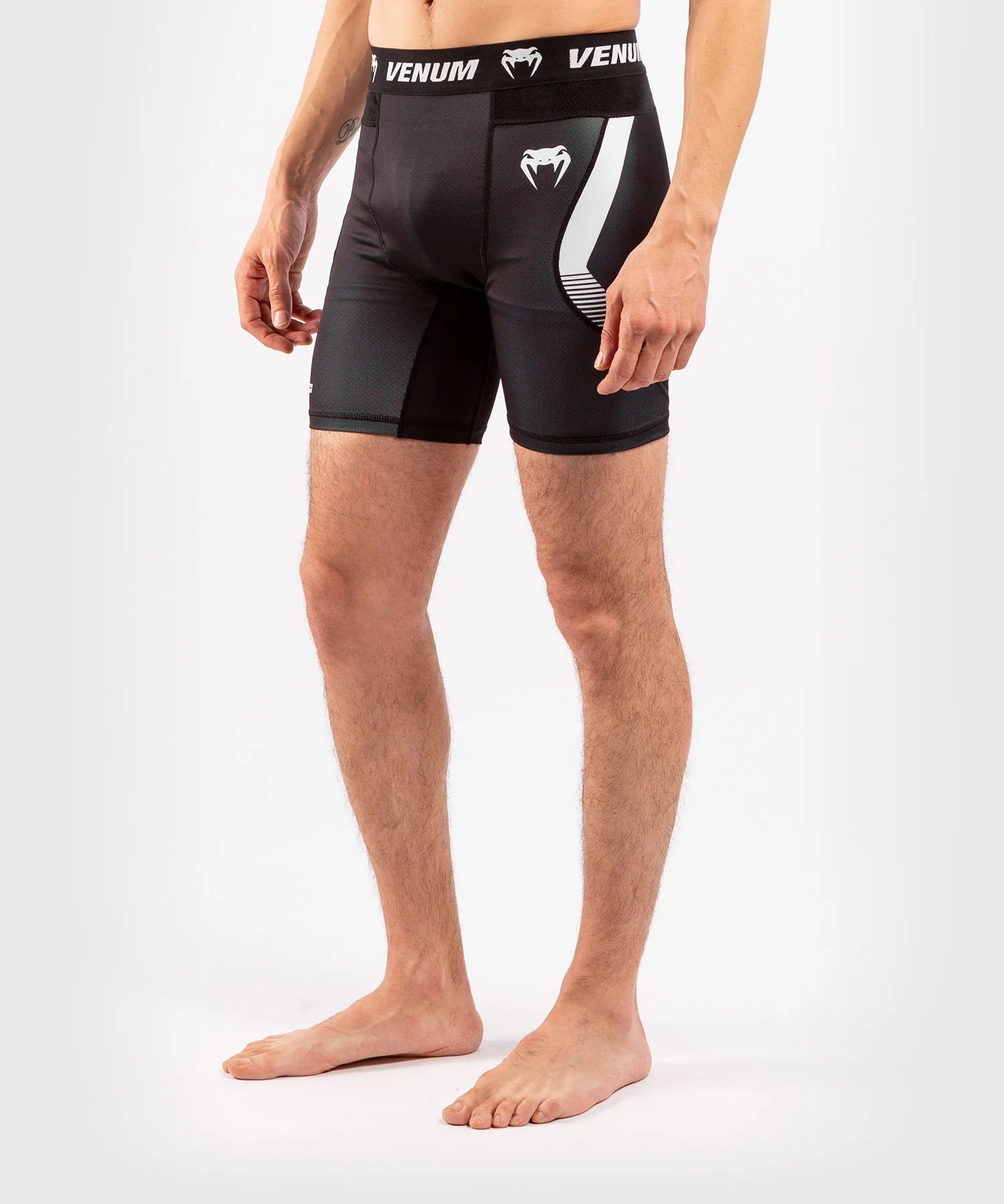 Venum NoGi 3.0 Vale Tudo Shorts - Black/White - Image 3