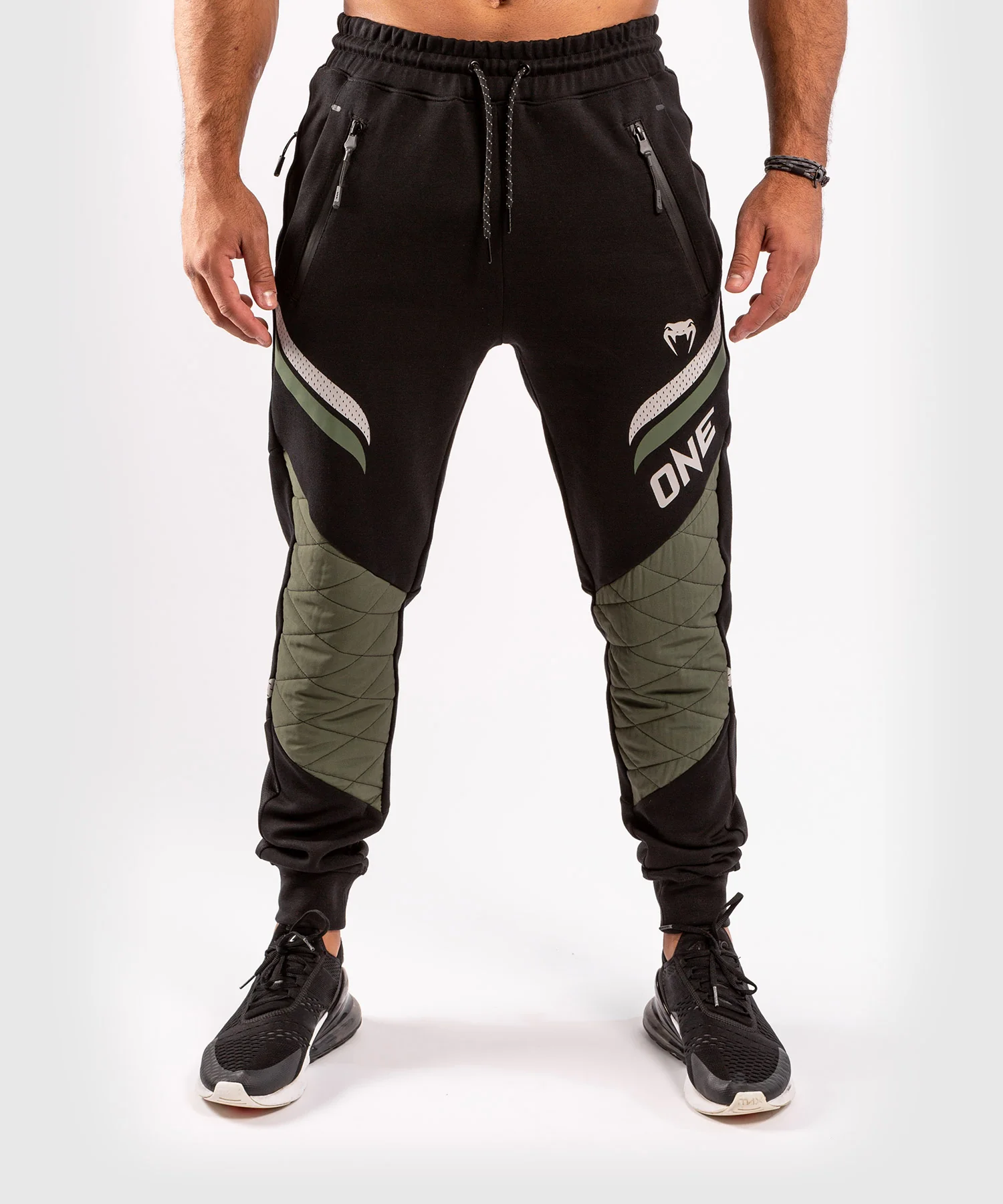 Venum ONE FC Impact Joggers - Black/Khaki