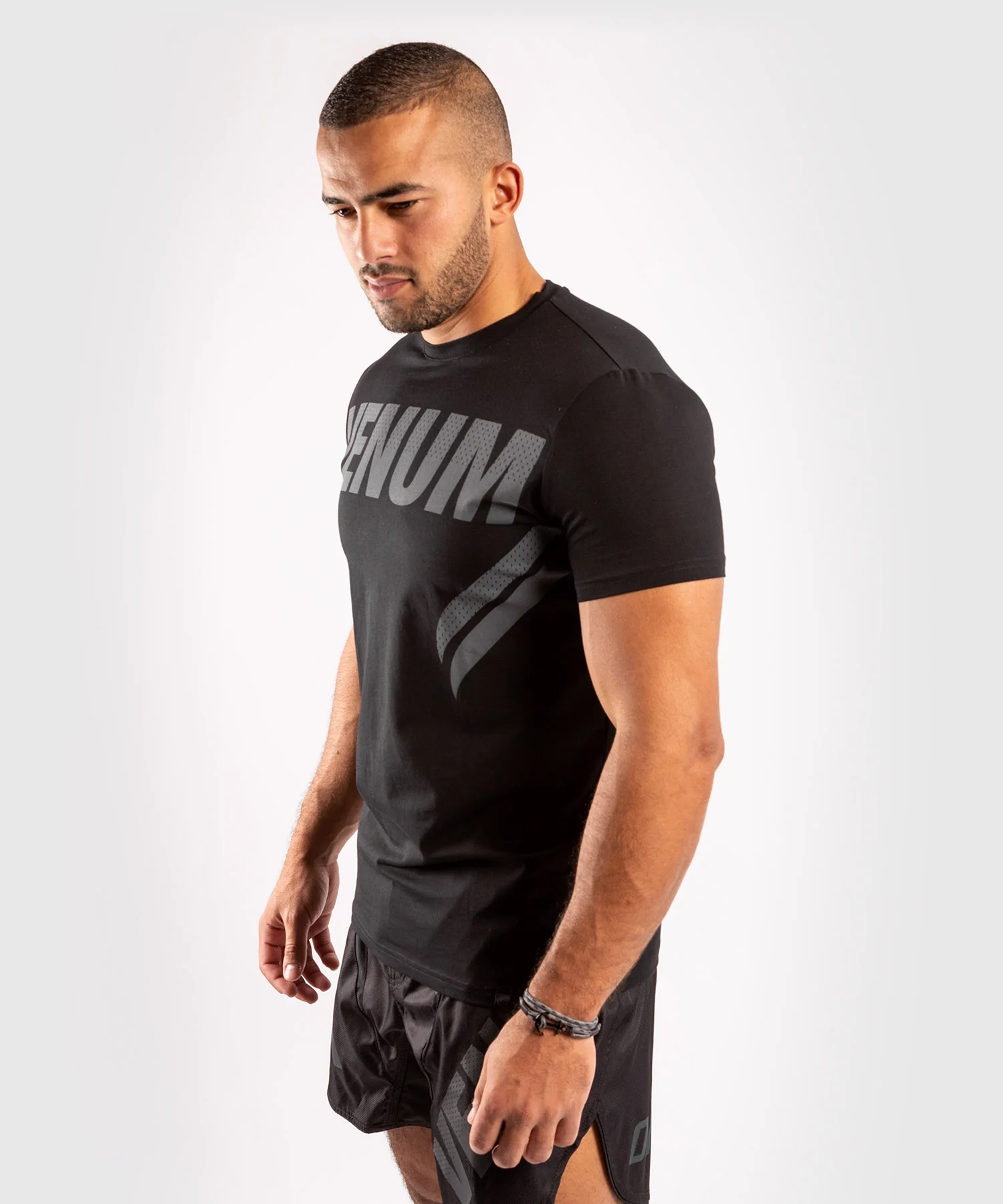 Venum ONE FC Impact T-shirt - Black/Black - Image 3