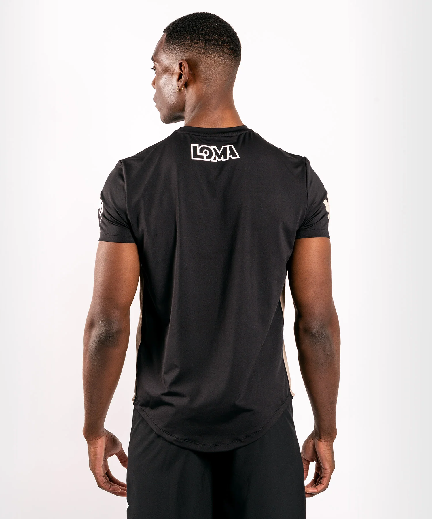 Venum Origins Dry Tech T-shirt - Black/White - Image 4