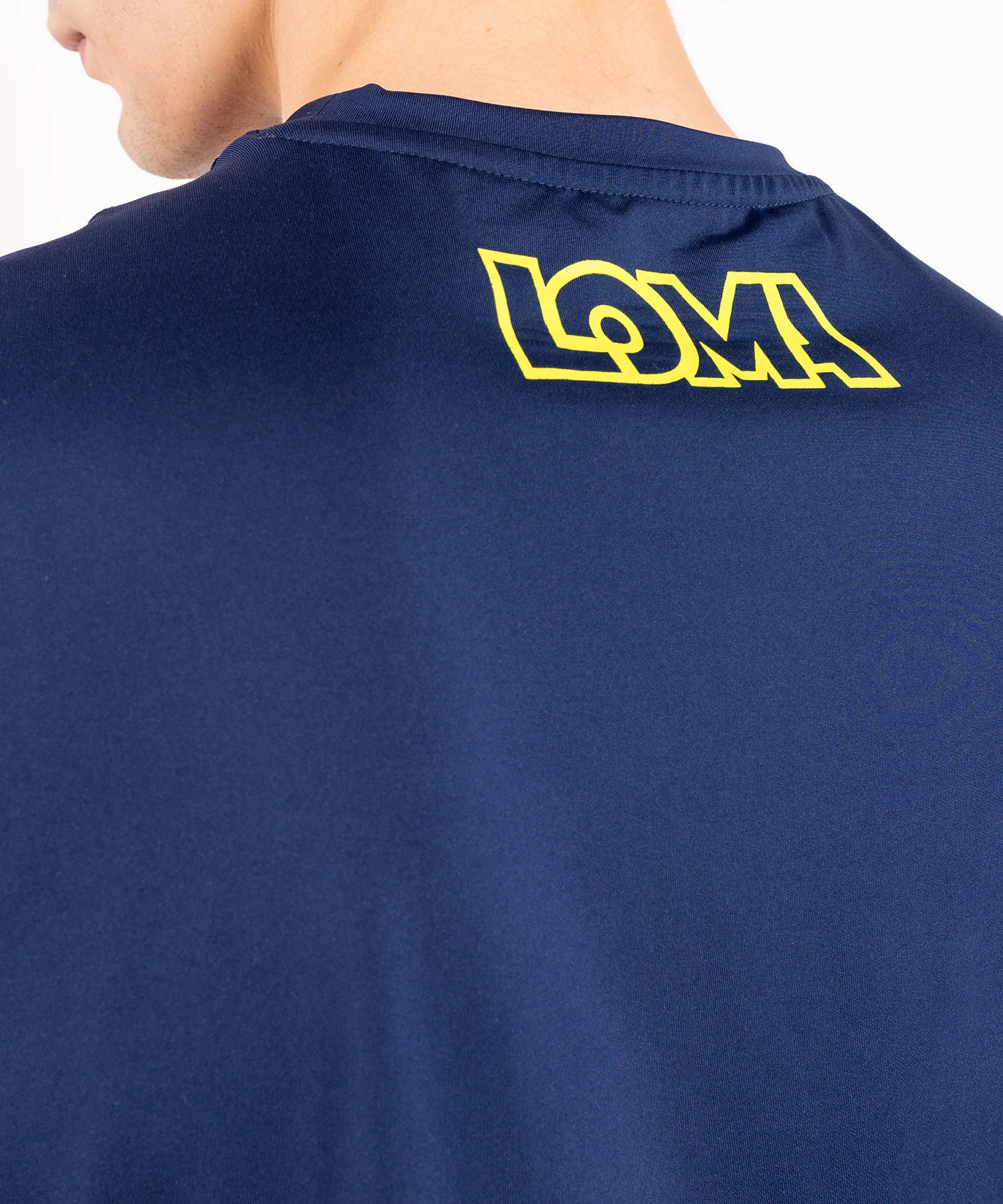 Venum Origins Dry Tech T-shirt - Blue/Yellow - Image 8