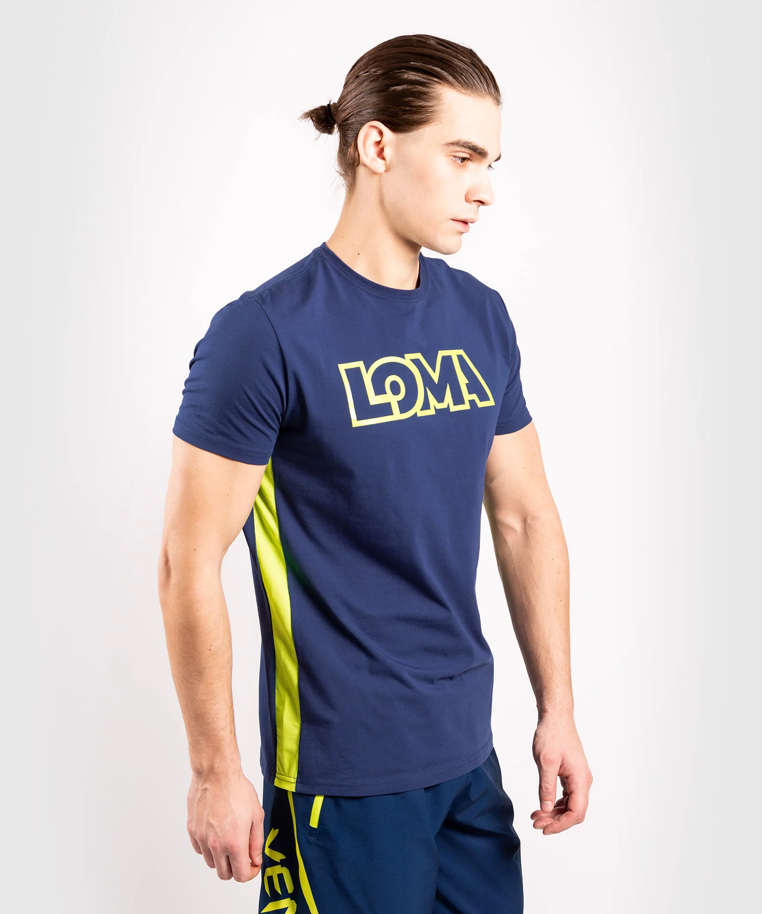 Venum Origins T-shirt Loma Edition Blue/Yellow - Image 3