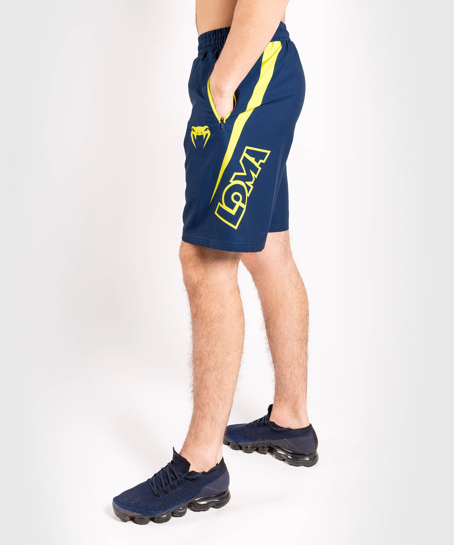Venum Origins Training short Loma Edition Blue/Yellow - Image 6