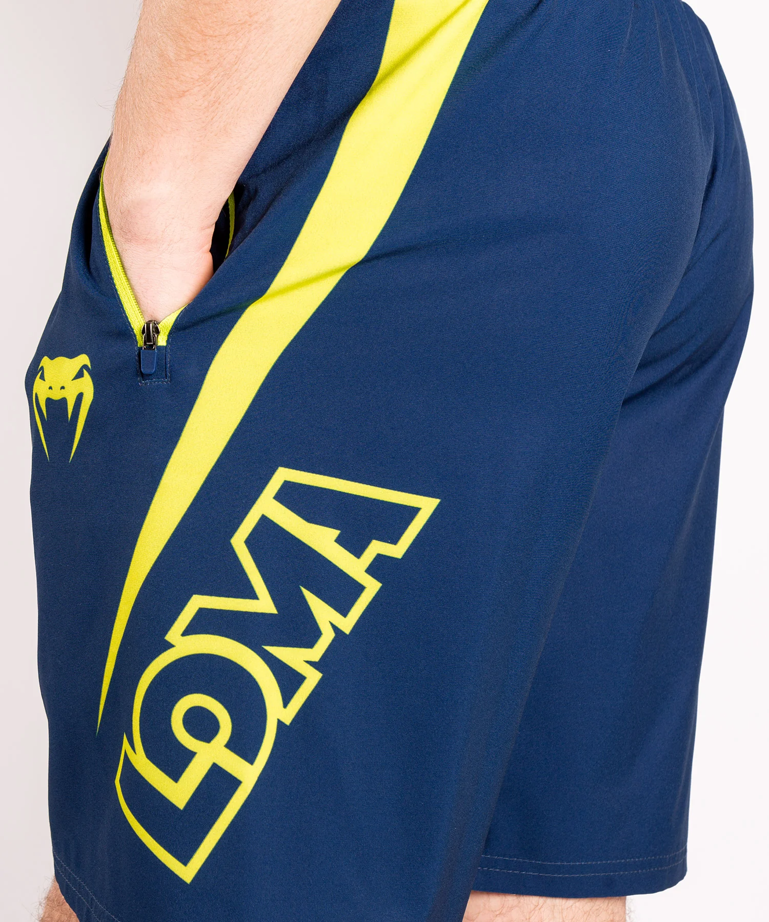 Venum Origins Training short Loma Edition Blue/Yellow - Image 7