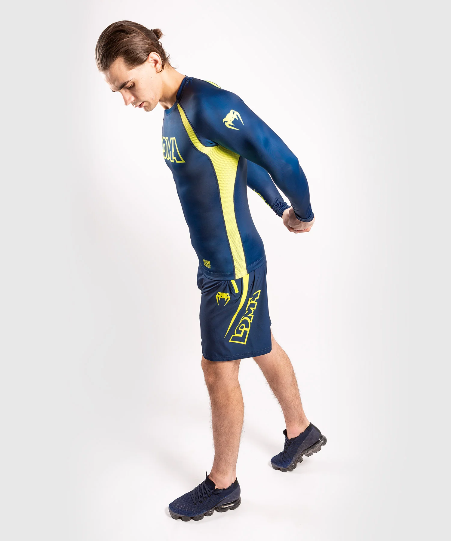 Venum Origins Training short Loma Edition Blue/Yellow - Image 9