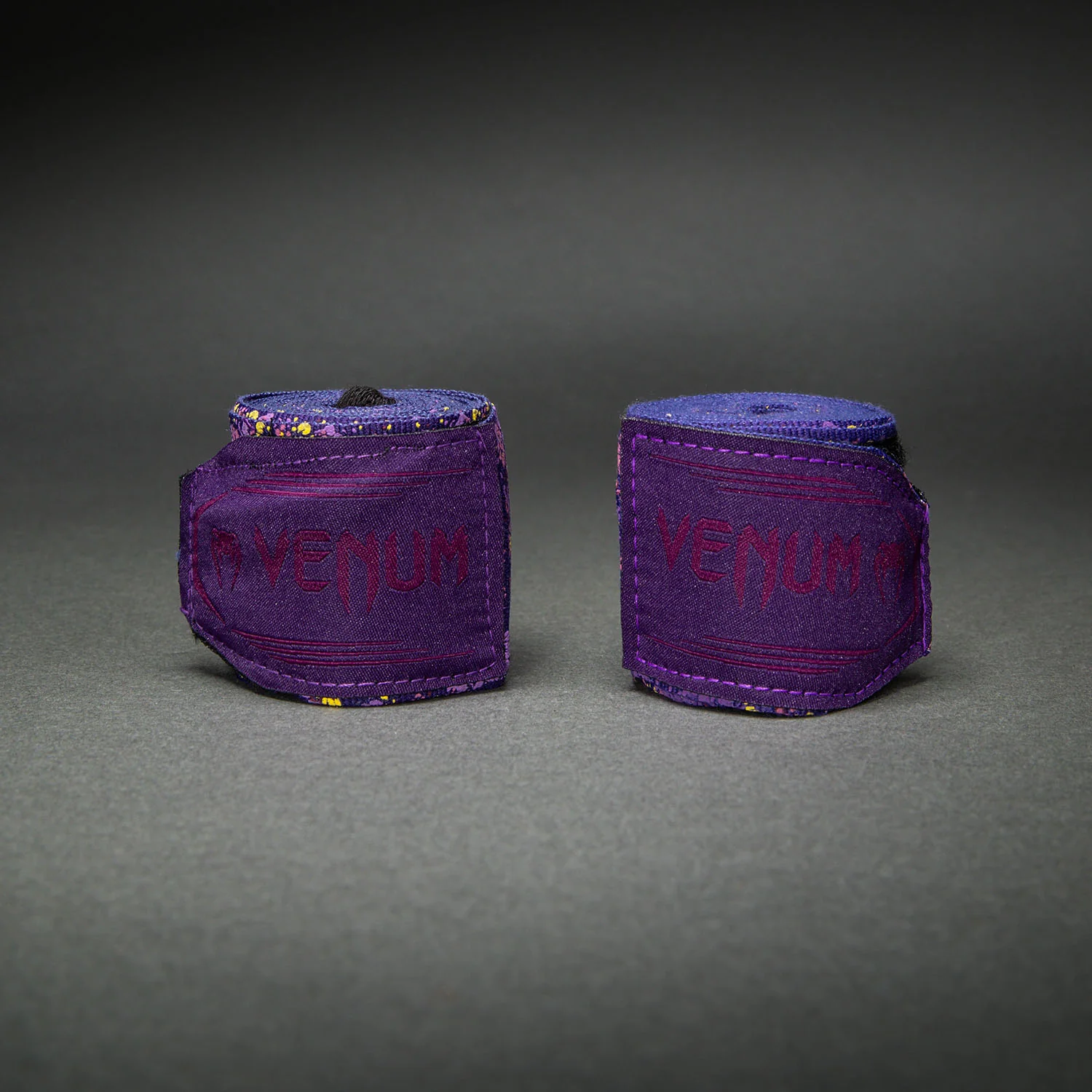 Venum Kontact Evo Santa Muerte Handwraps - Dark Purple - Image 2