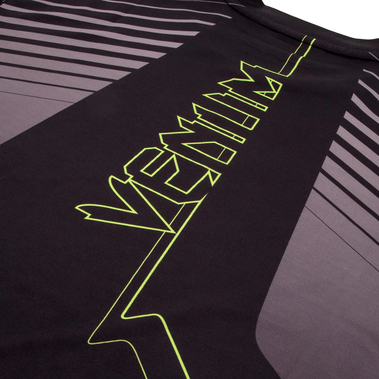 Venum Sharp 3.0 Dry Tech T-Shirt - Black/Grey - Image 6