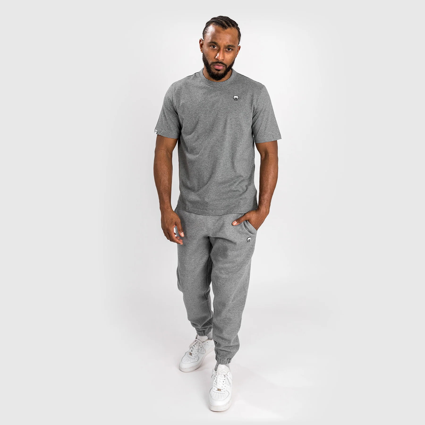 Venum Silent Power Lite T-Shirt - Light Heather Grey