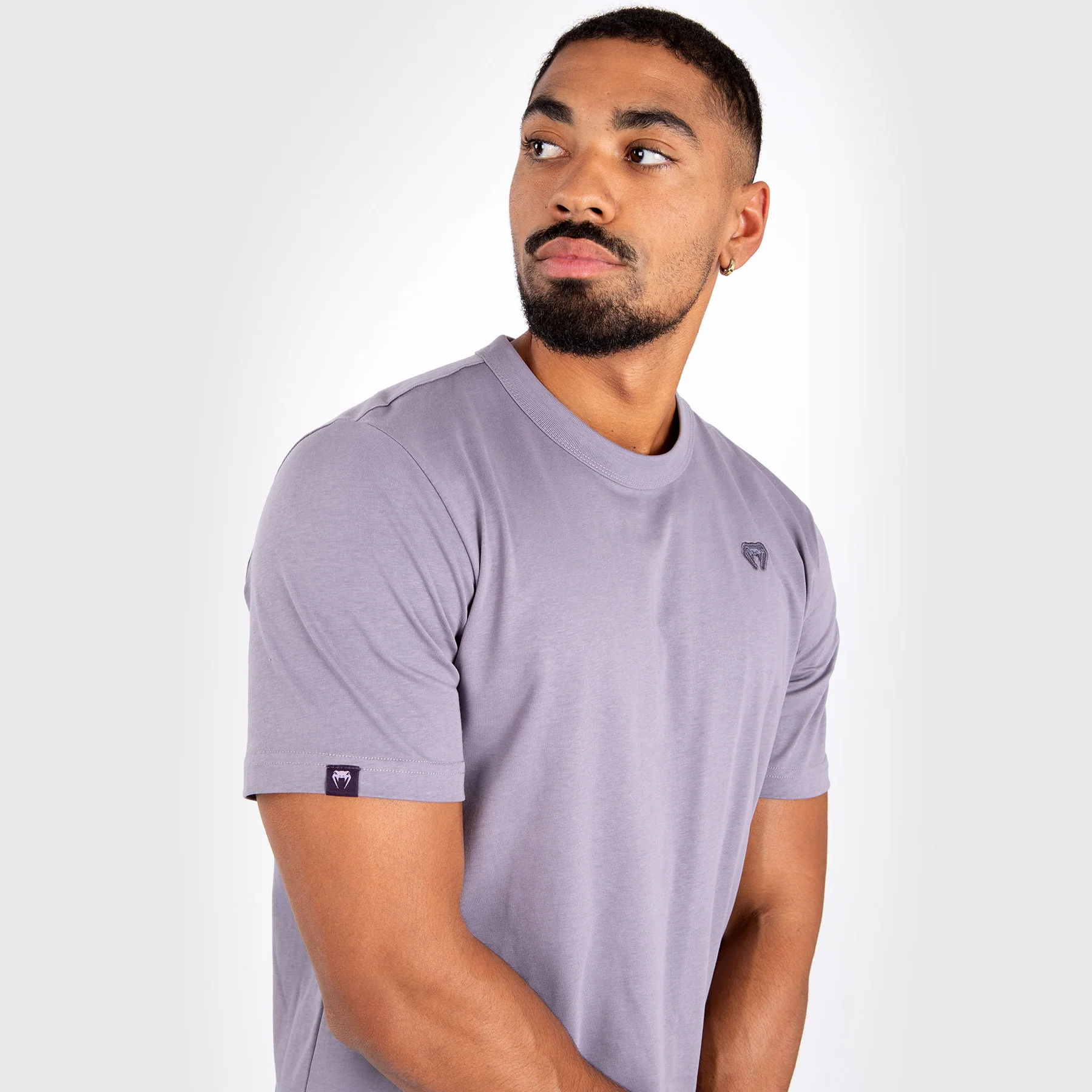Venum Silent Power T-Shirt - Lavender Grey - Image 3