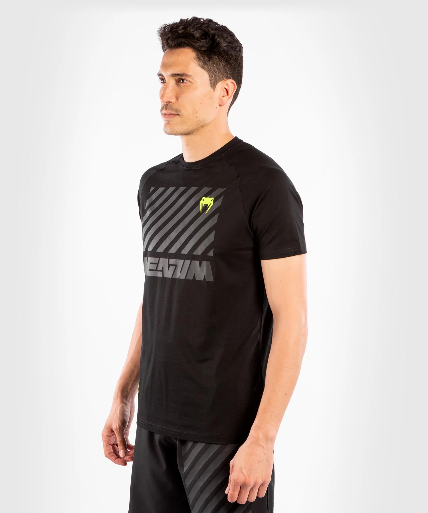 Venum Stripes T-shirt - Black - Image 2