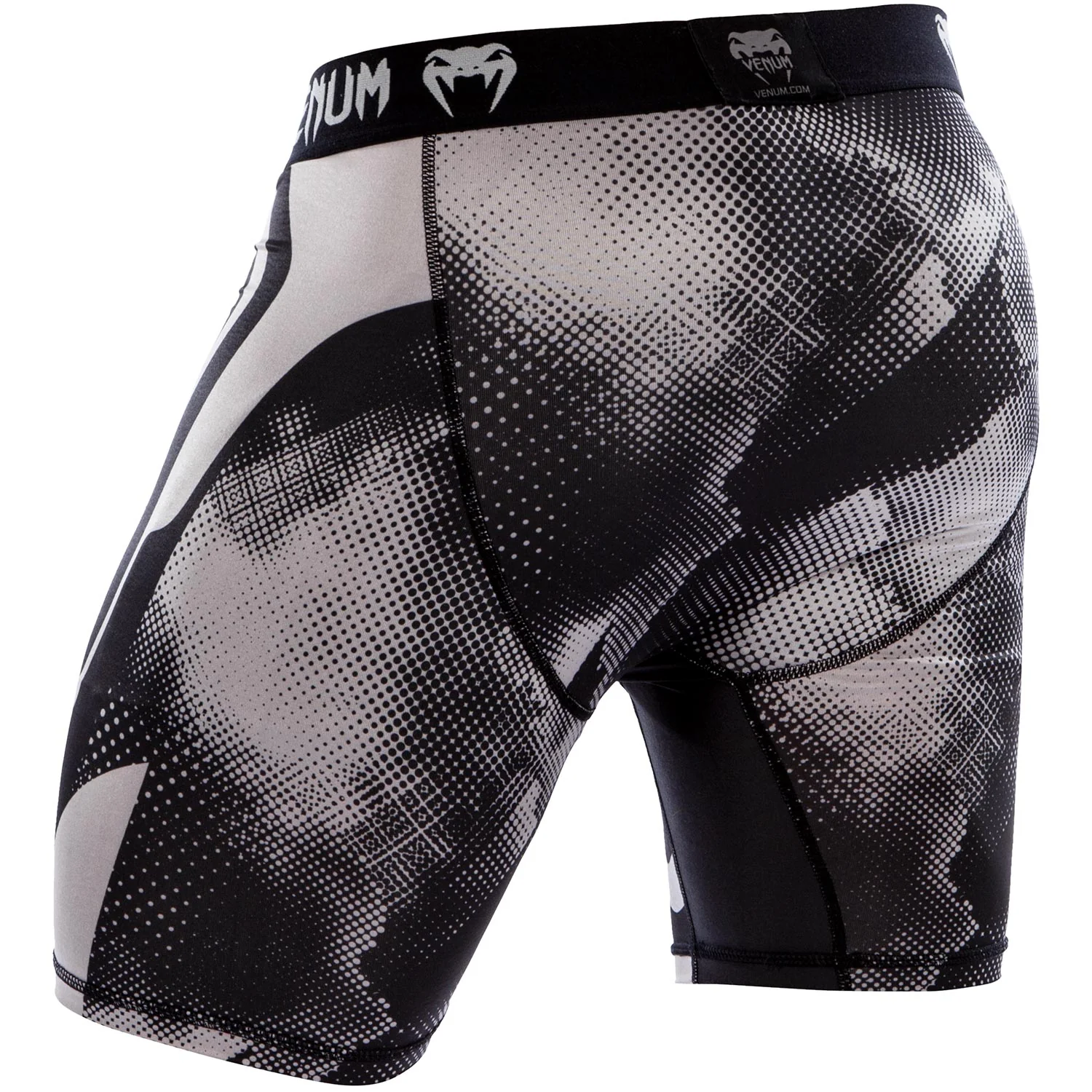 Venum Technical Compression Shorts - Black/Grey - Image 4
