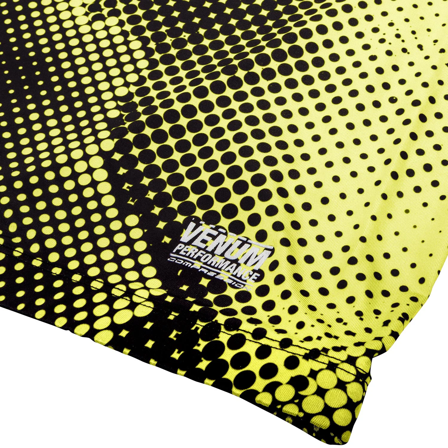 Venum Technical Compression T-shirt - Long Sleeves - Black/Yellow - Image 7