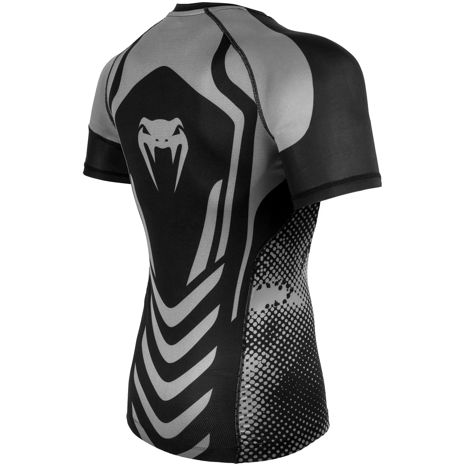 Venum Technical Compression T-shirt - Short Sleeves - Black/Grey - Image 3