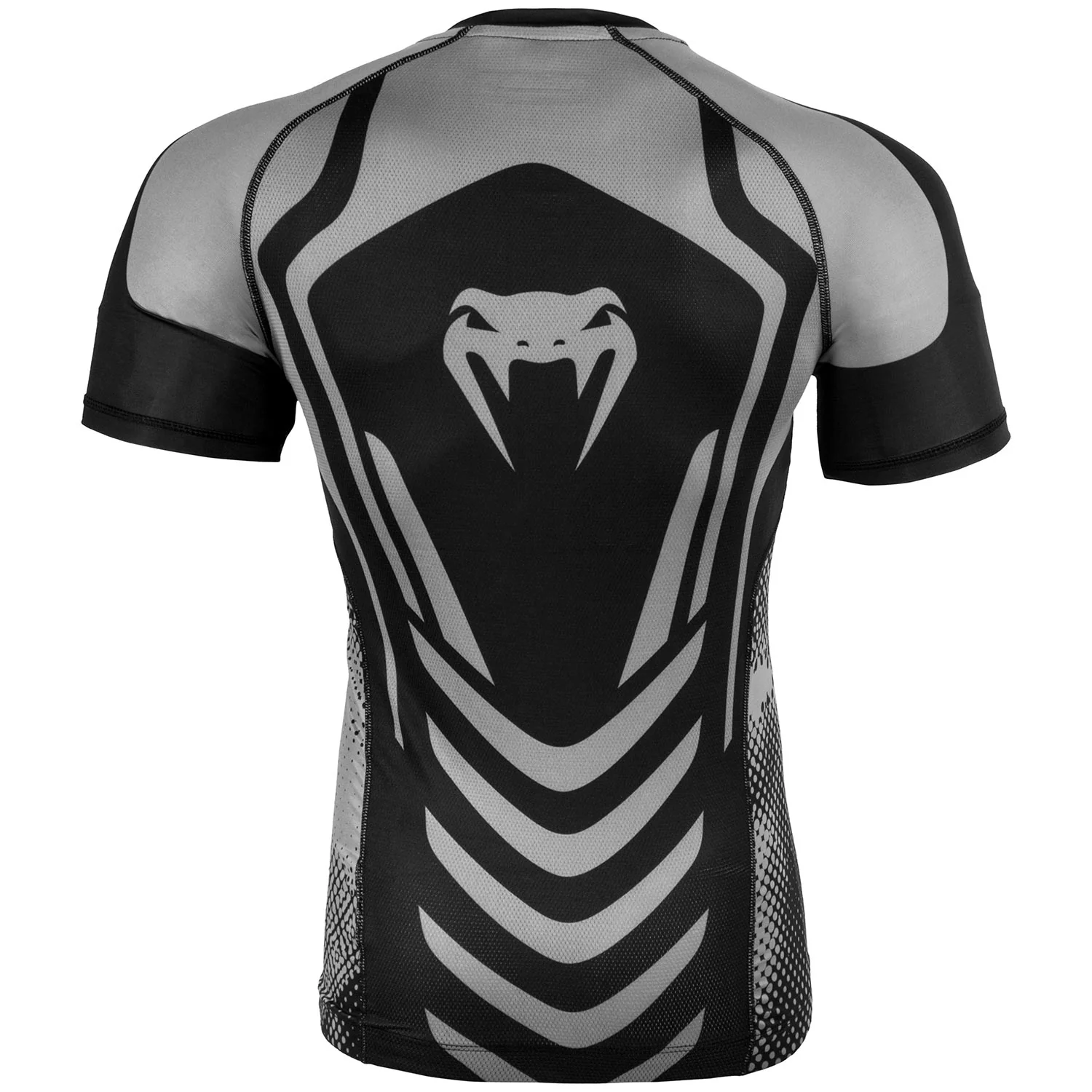 Venum Technical Compression T-shirt - Short Sleeves - Black/Grey - Image 4