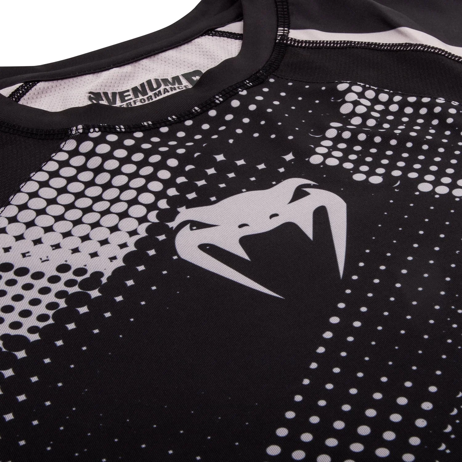 Venum Technical Compression T-shirt - Short Sleeves - Black/Grey - Image 6