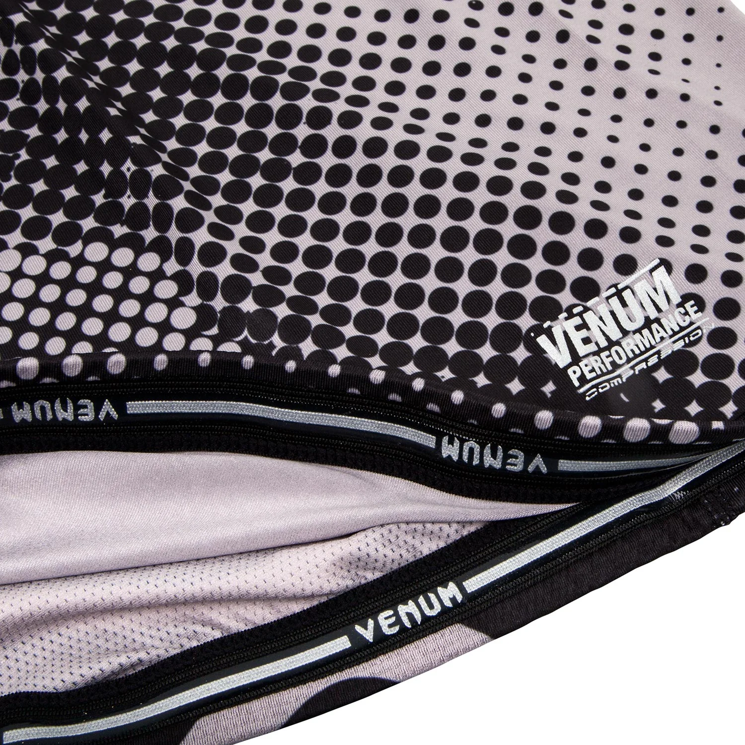 Venum Technical Compression T-shirt - Short Sleeves - Black/Grey - Image 7